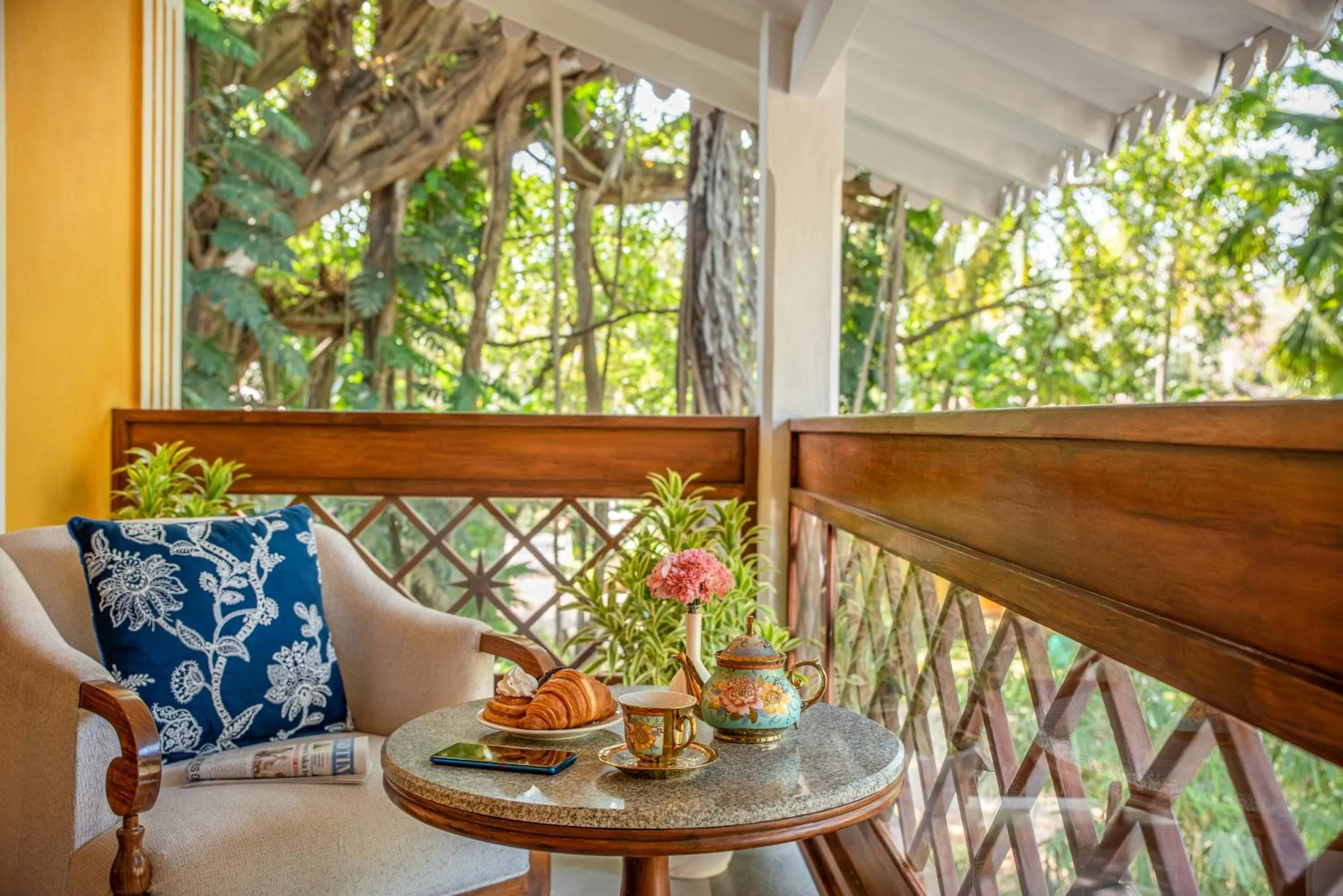 Balcony/Terrace in Taj Holiday Village Resort & Spa, Goa