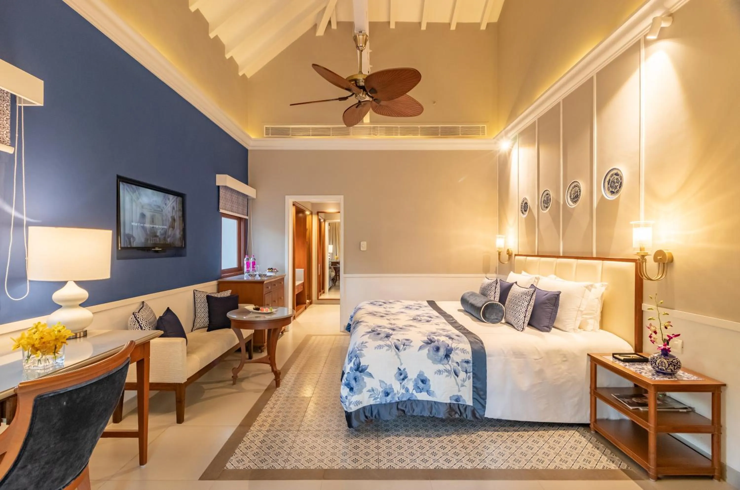 Bedroom, Bed in Taj Holiday Village Resort & Spa, Goa