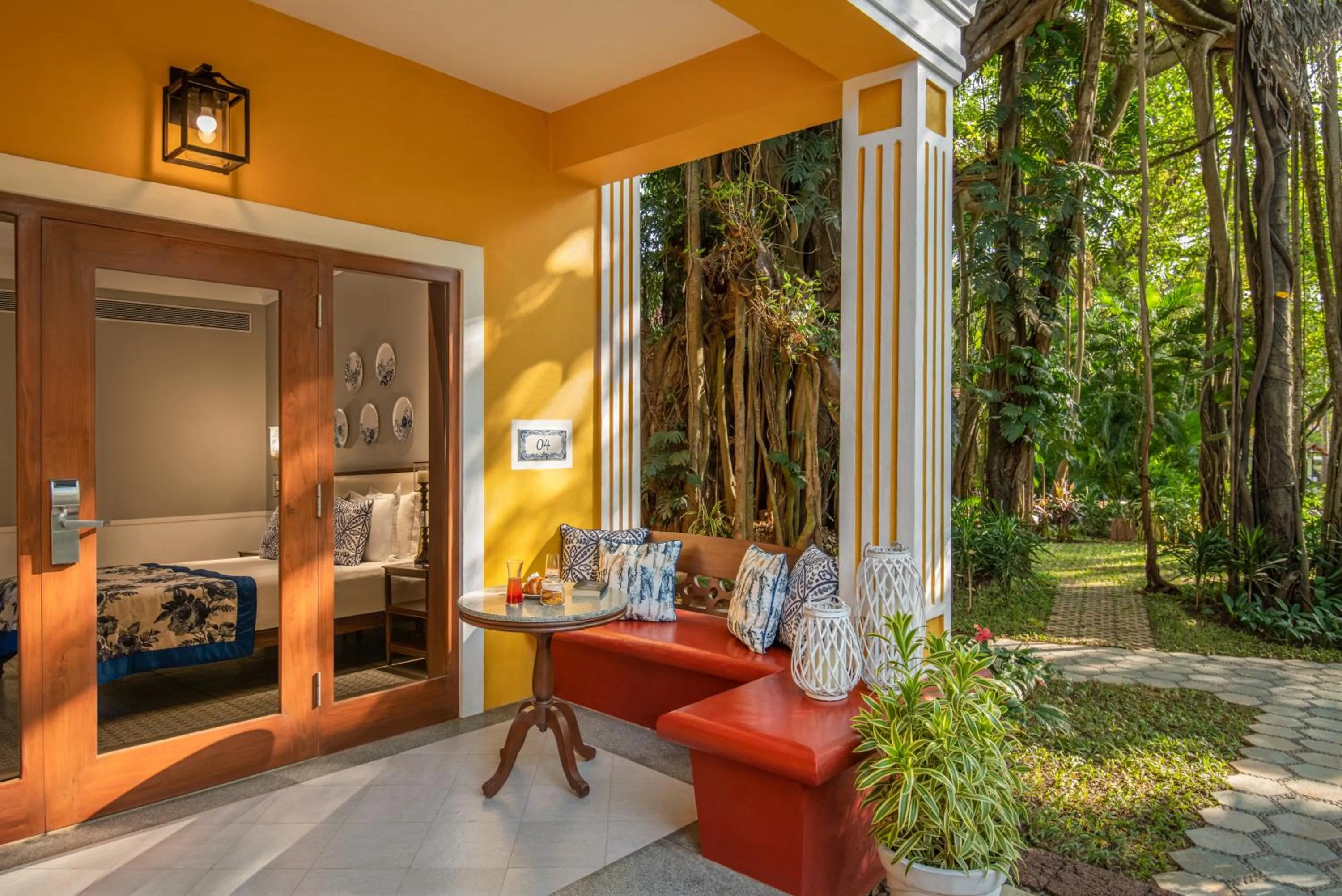 Balcony/Terrace in Taj Holiday Village Resort & Spa, Goa