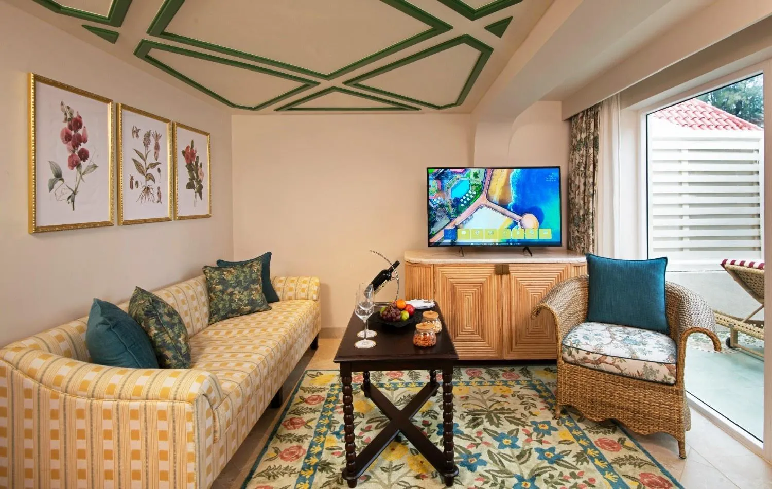 Seating area in Taj Fort Aguada Resort & Spa, Goa