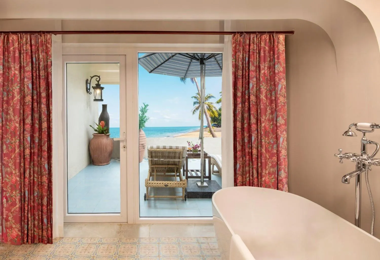 Bathroom in Taj Fort Aguada Resort & Spa, Goa