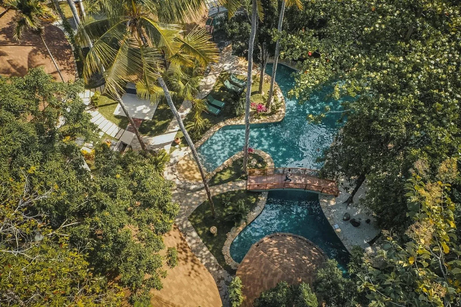 Swimming pool in Tropik Resort Lombok