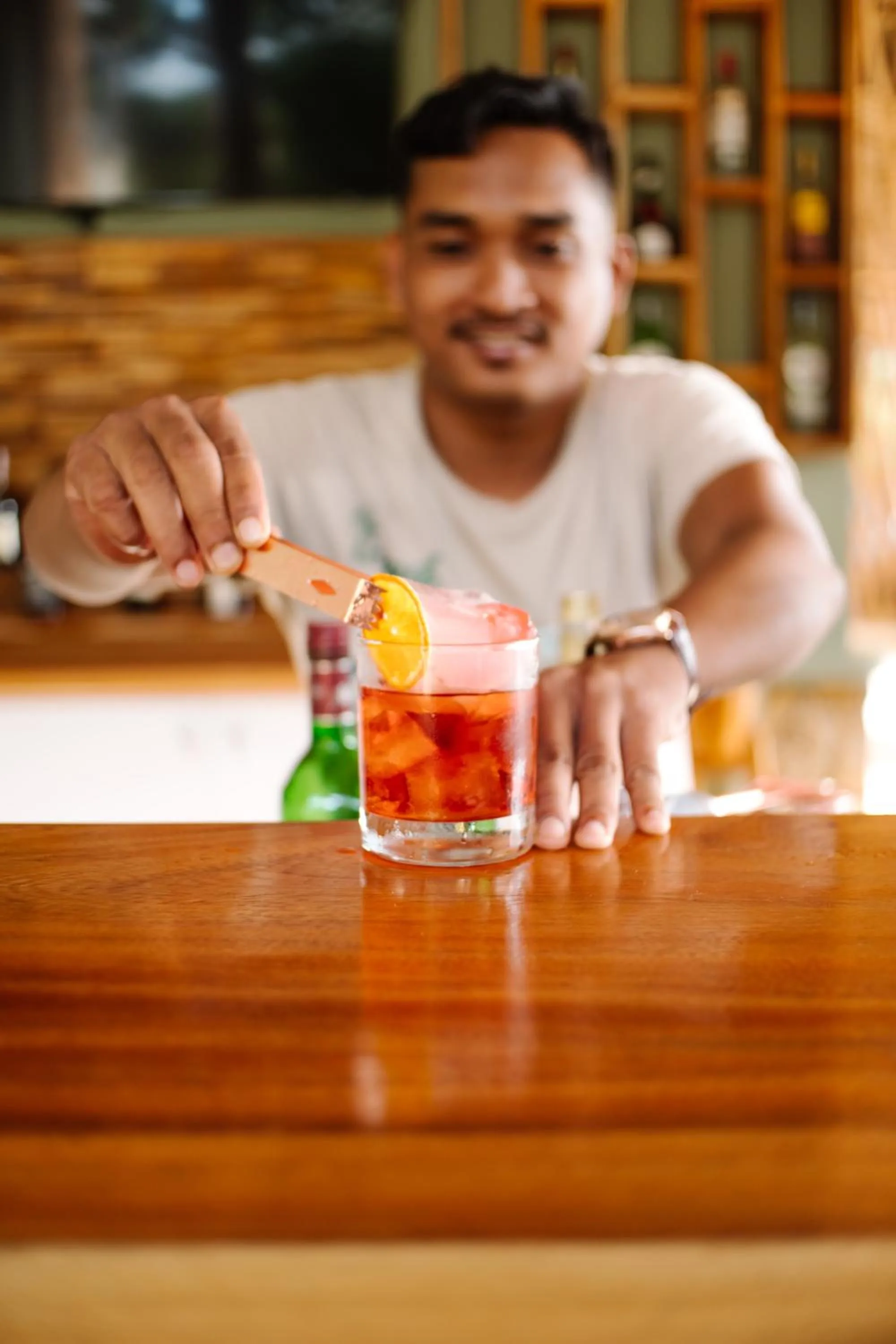 Restaurant/places to eat in Tropik Resort Lombok