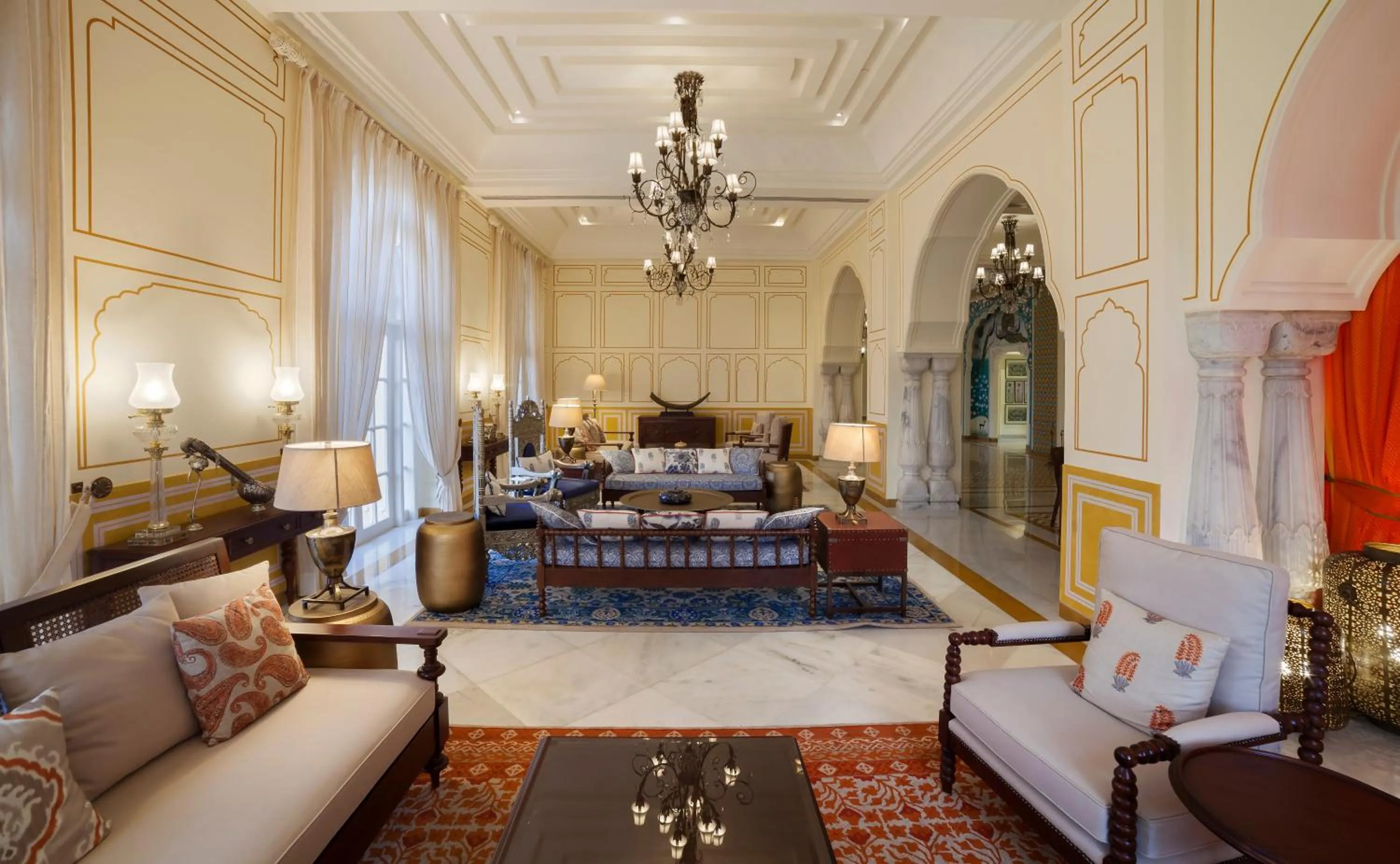 Lobby or reception, Bed in Jai Mahal Palace