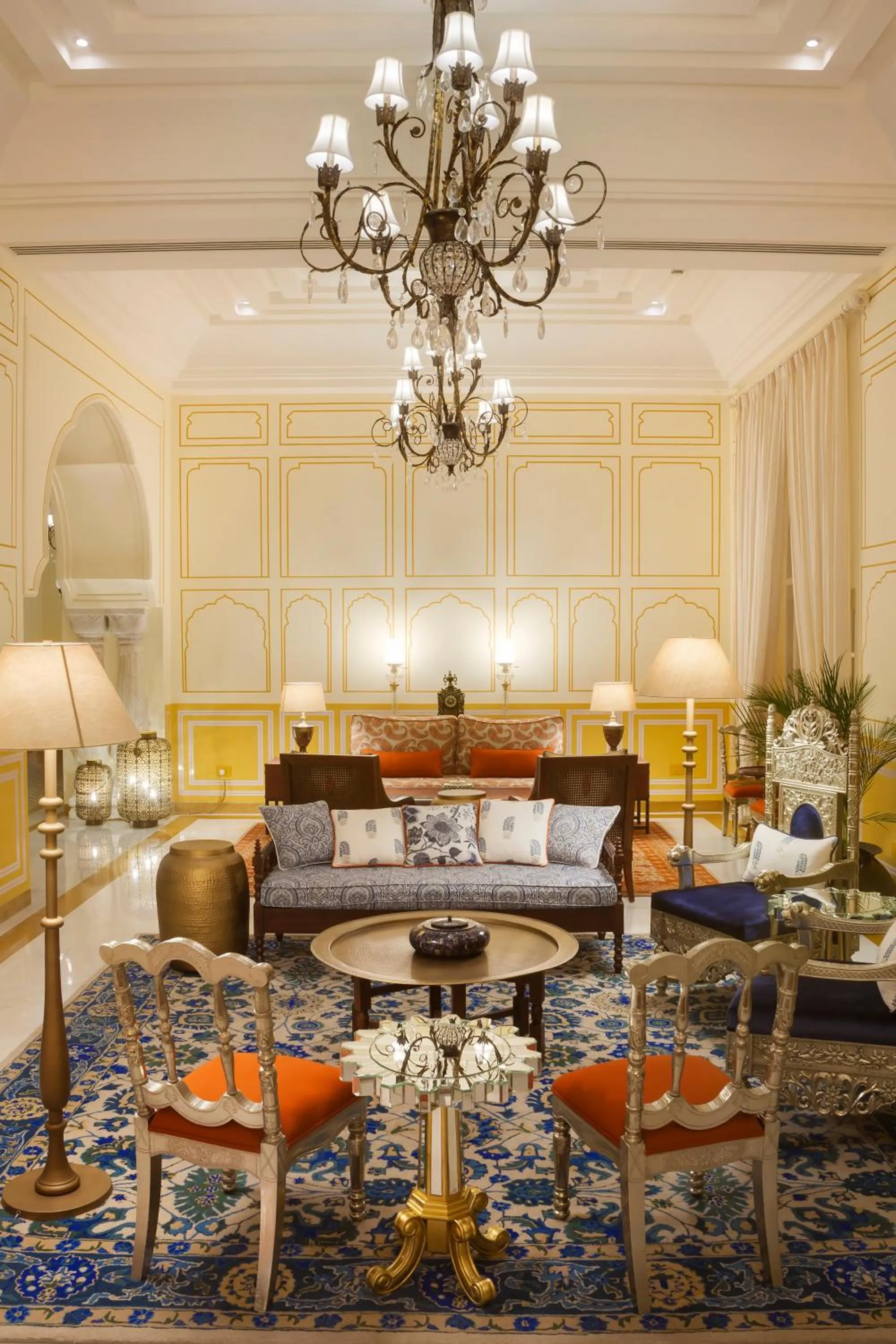 Lobby or reception in Jai Mahal Palace