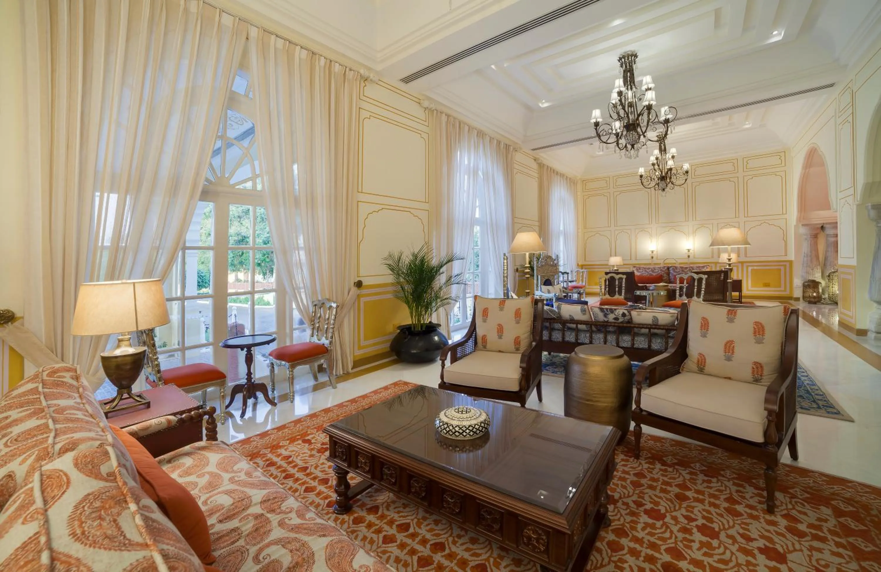 Lobby or reception in Jai Mahal Palace