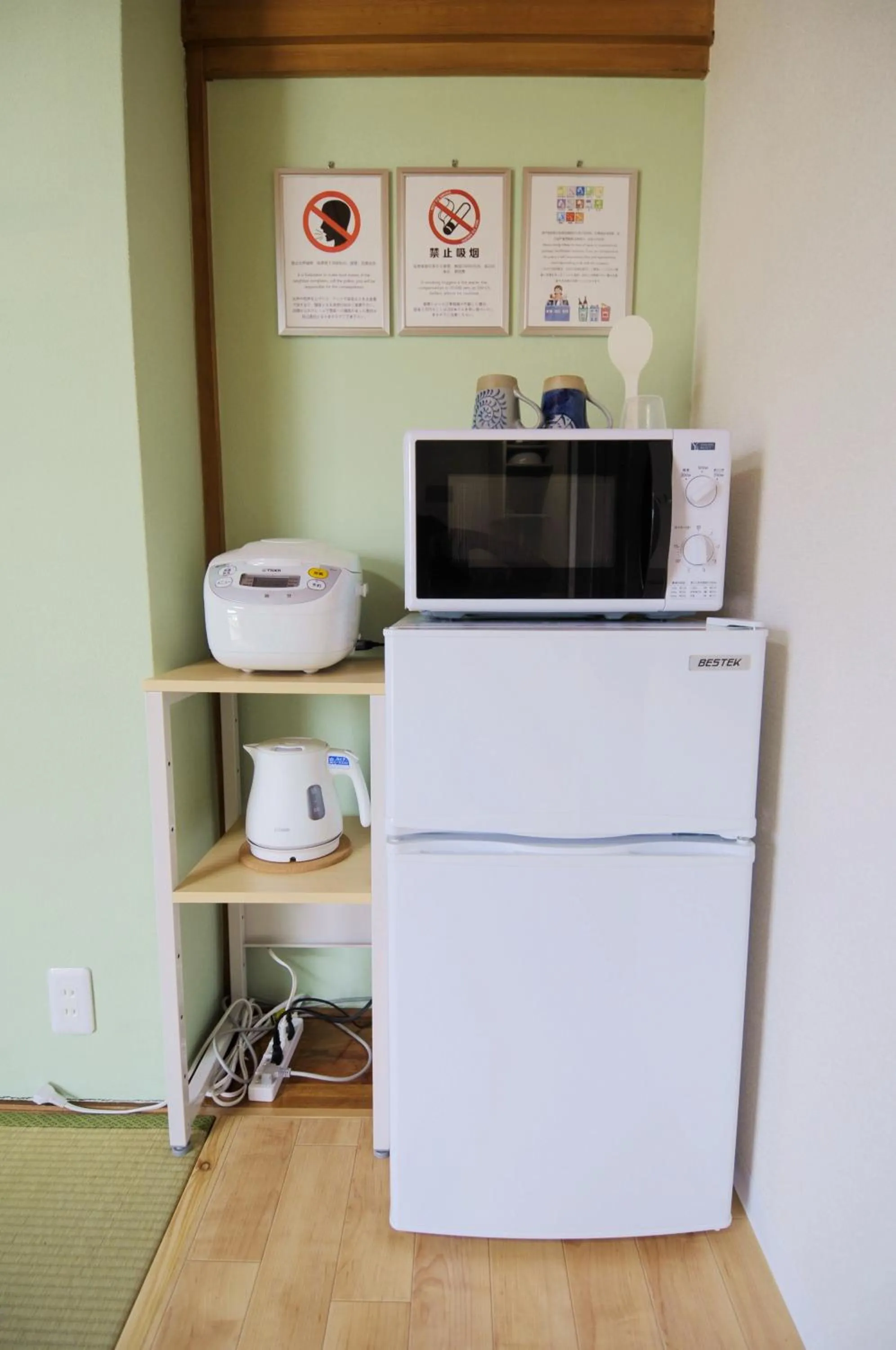 Kitchen or kitchenette in 武蔵Musashi Hotel