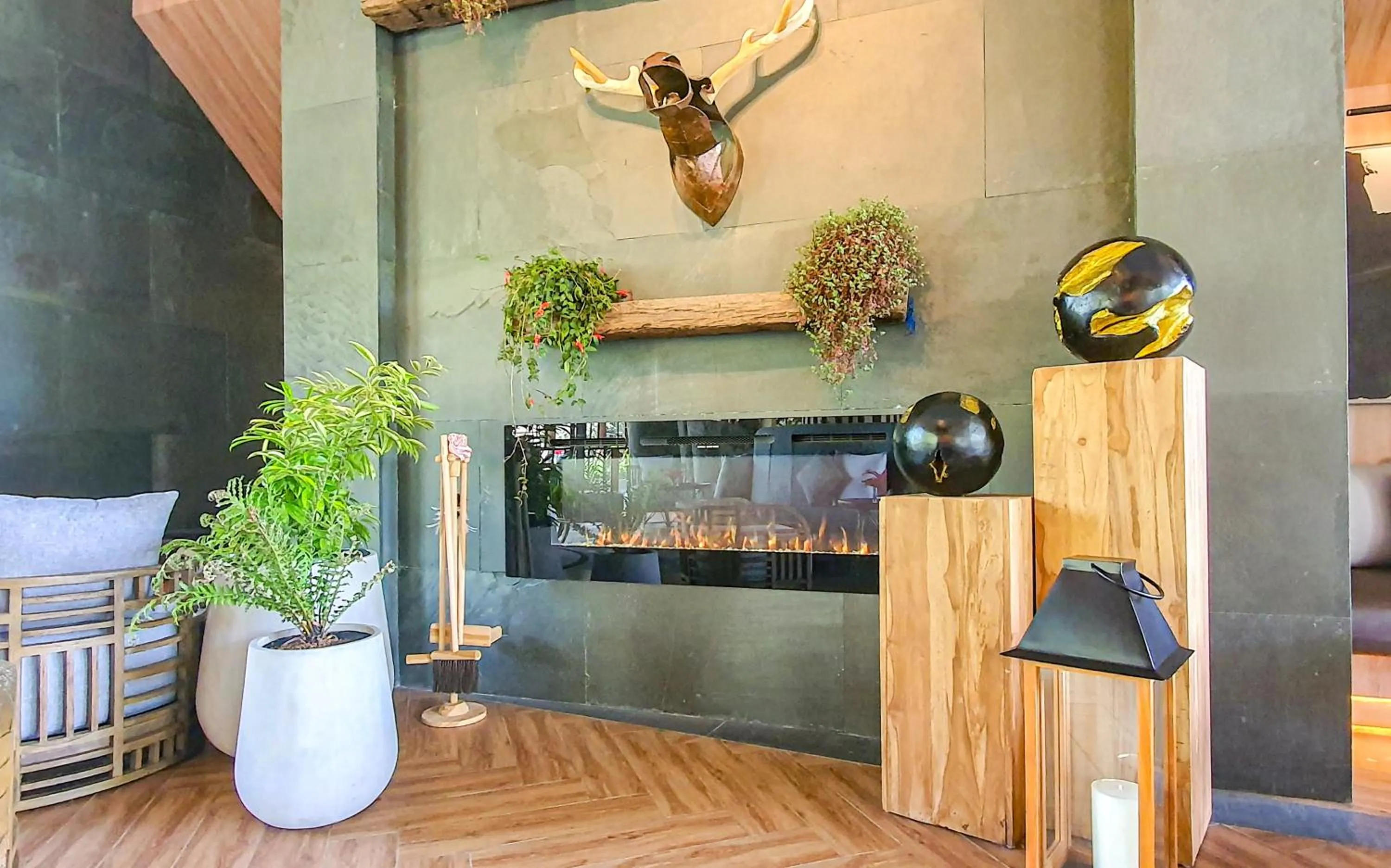 Lobby or reception in The Botanica Sanctuary