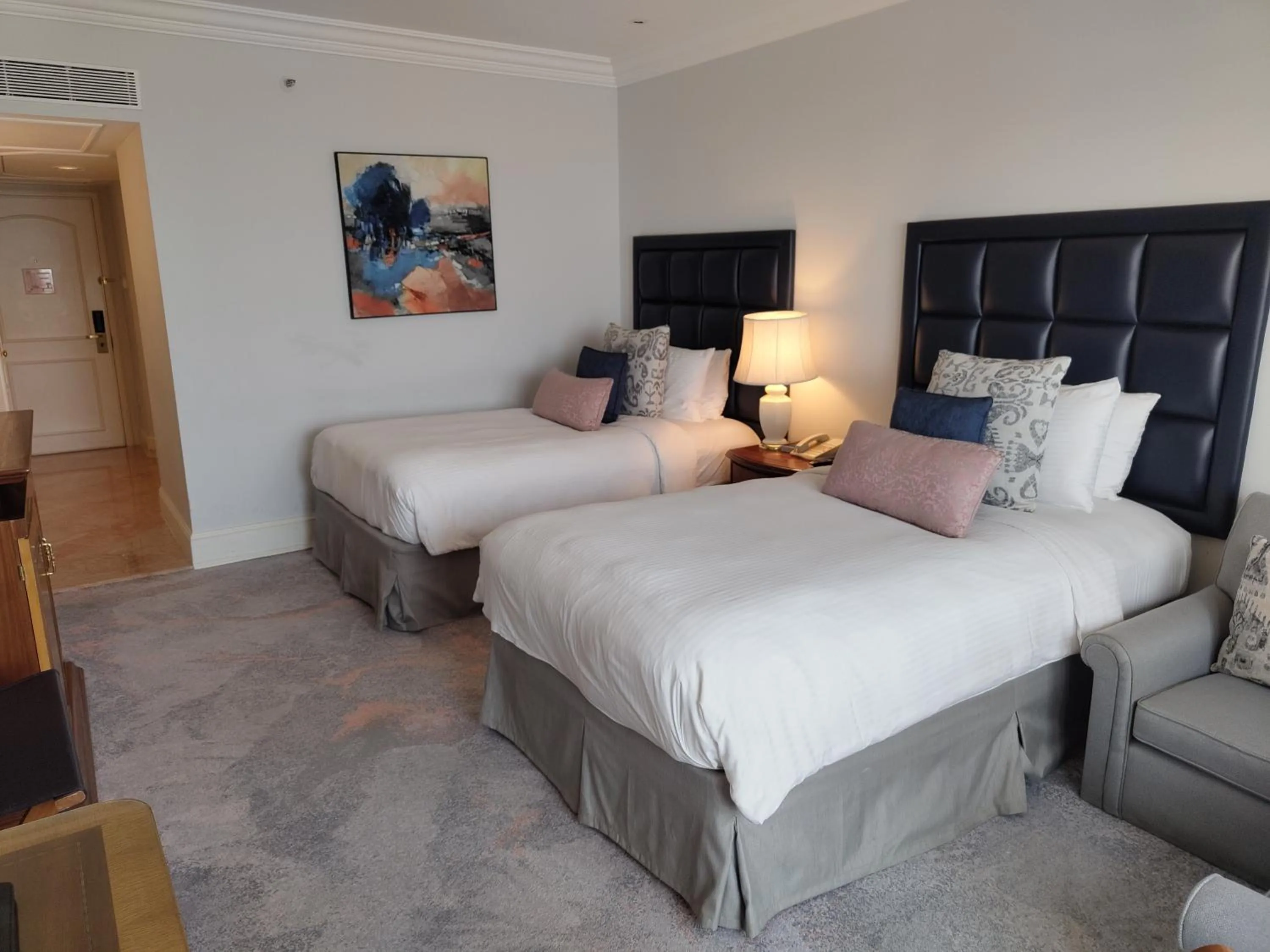 Bed in Taj Lands End