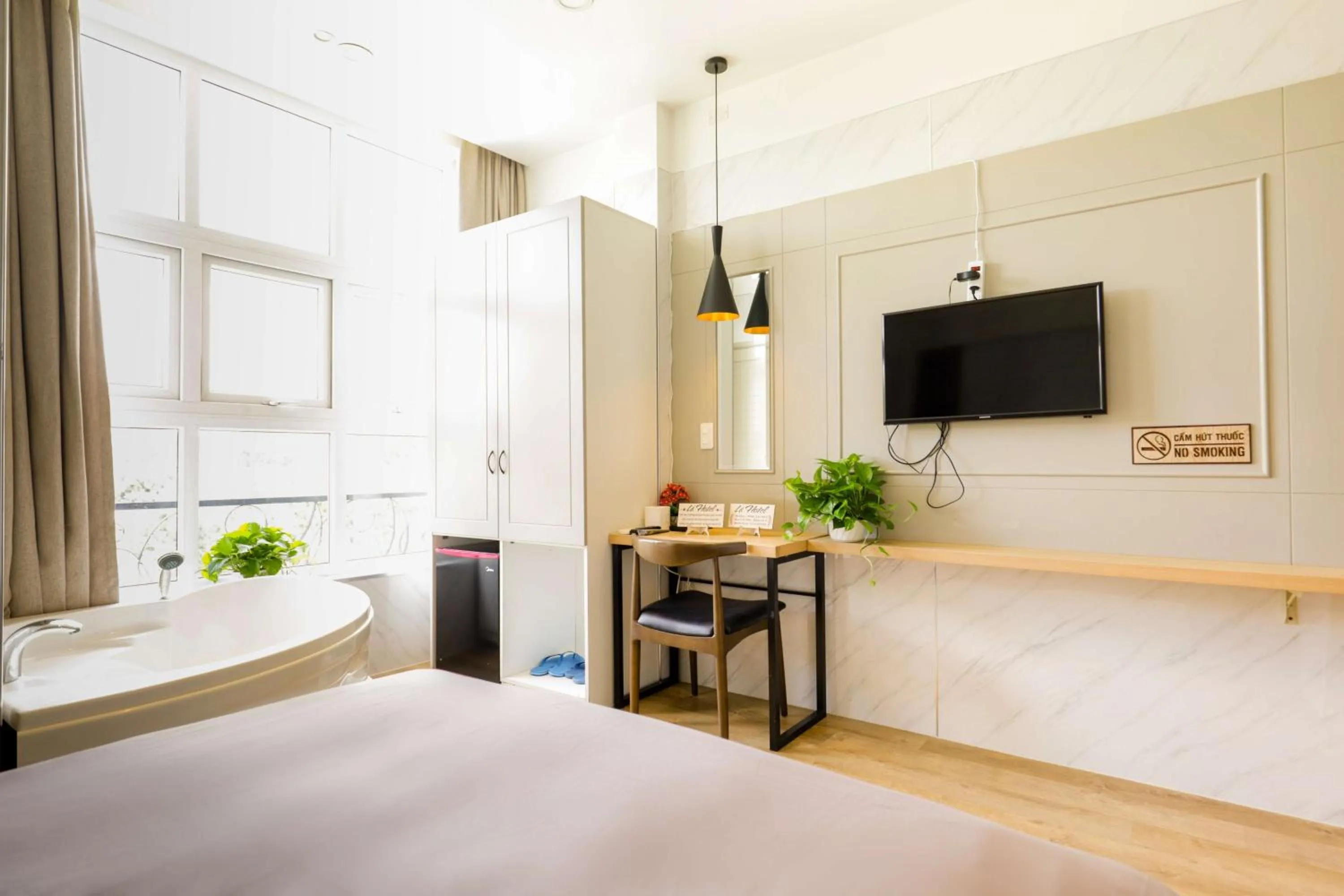 Bed in Lá Hotel Q10