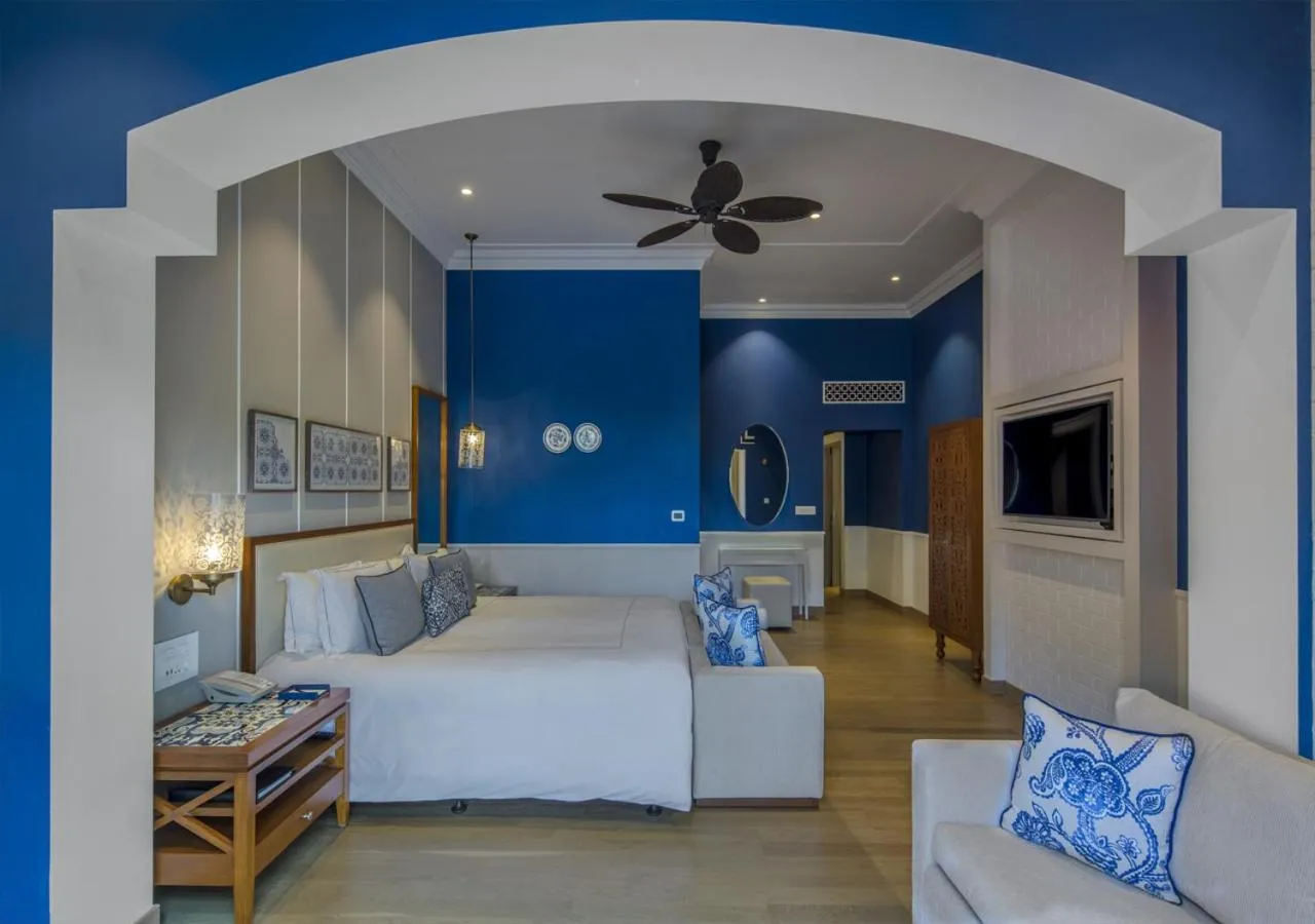 Photo of the whole room, Bed in Taj Exotica Resort & Spa, Goa