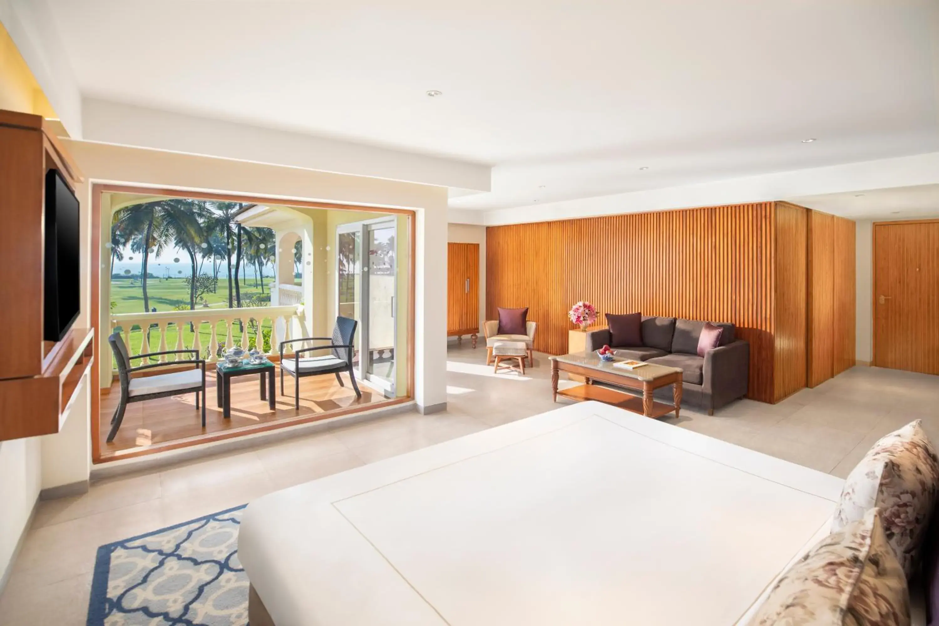 Premium Room Sea View King Bed in Taj Exotica Resort & Spa, Goa Premium Room Sea View King Bed in Taj Exotica Resort & Spa, Goa