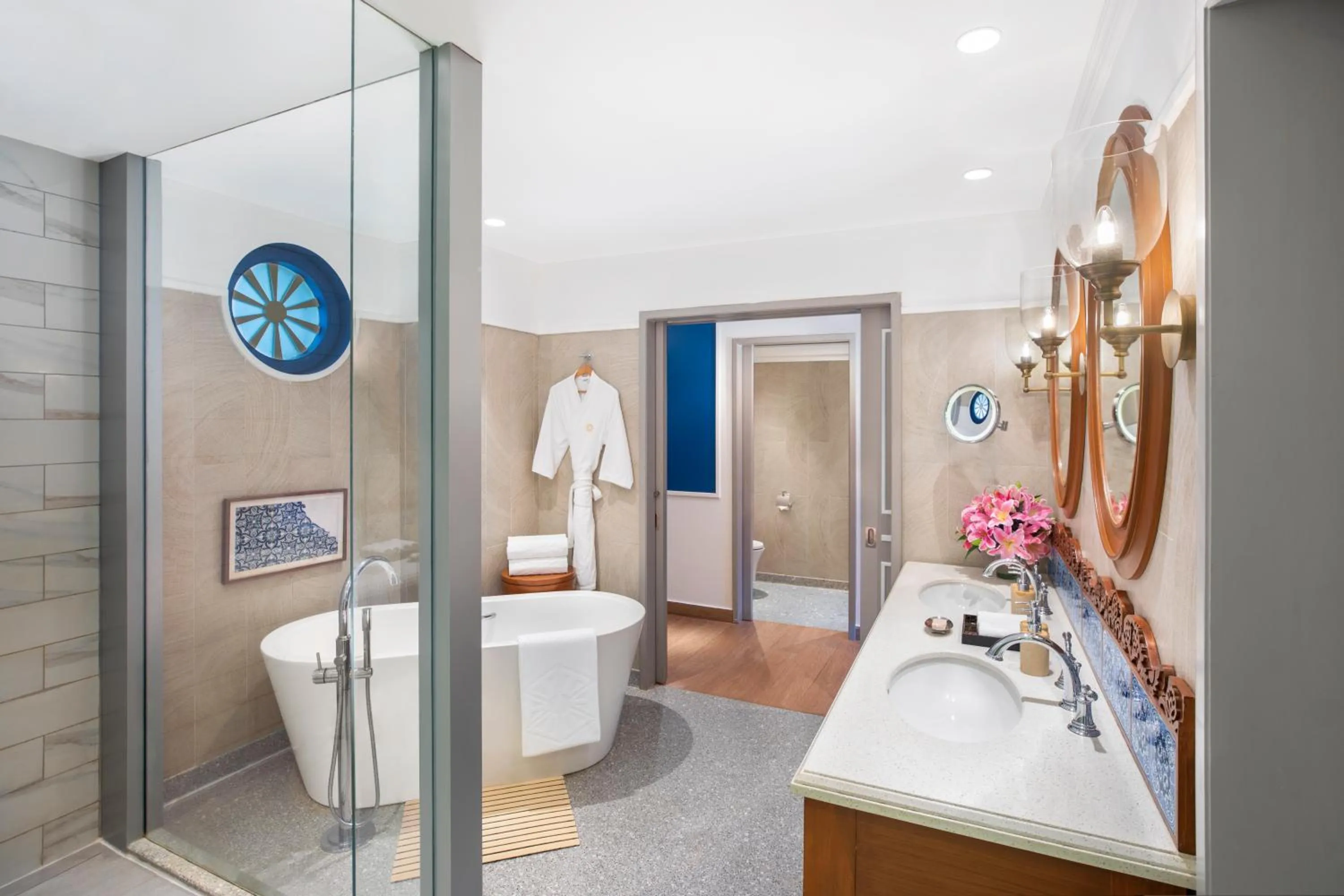 Bathroom in Taj Exotica Resort & Spa, Goa