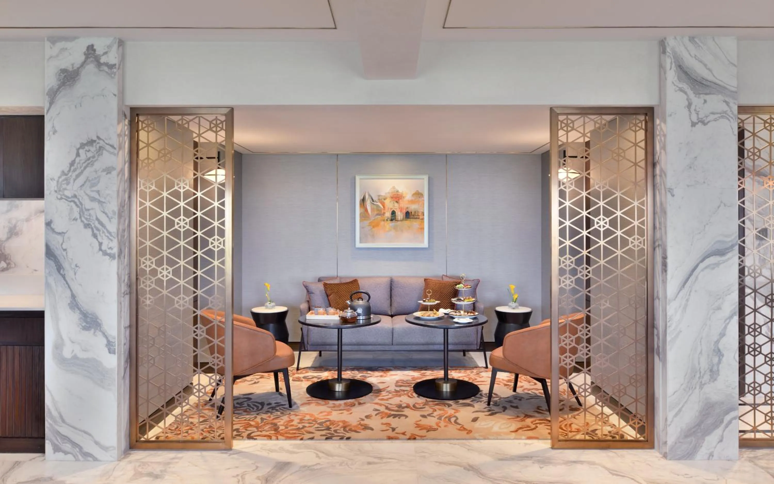 Lounge or bar in Taj Mahal, New Delhi