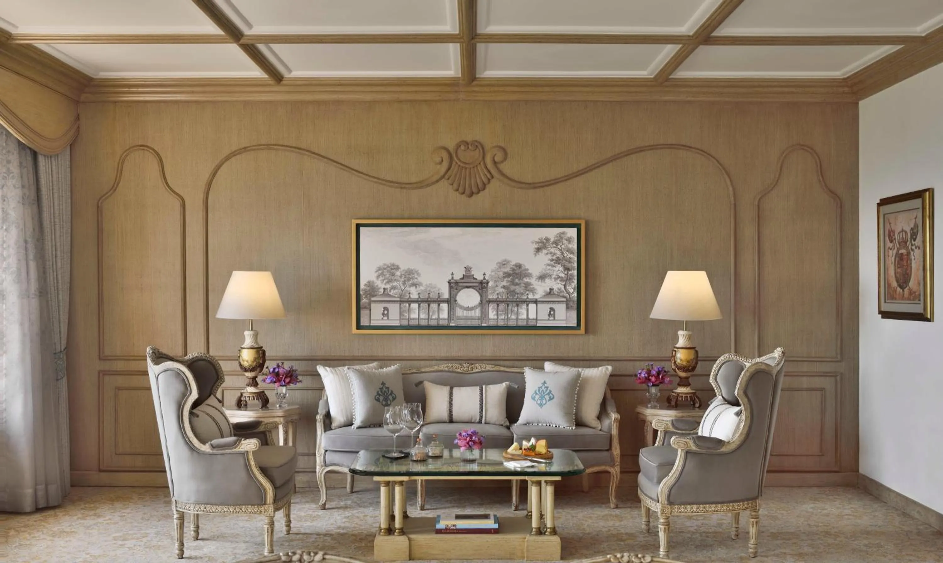 Living room in Taj Mahal, New Delhi