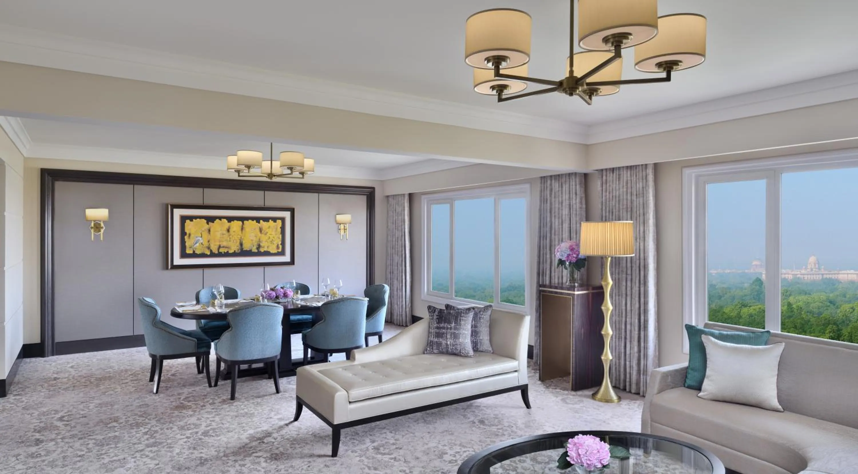 Living room in Taj Mahal, New Delhi