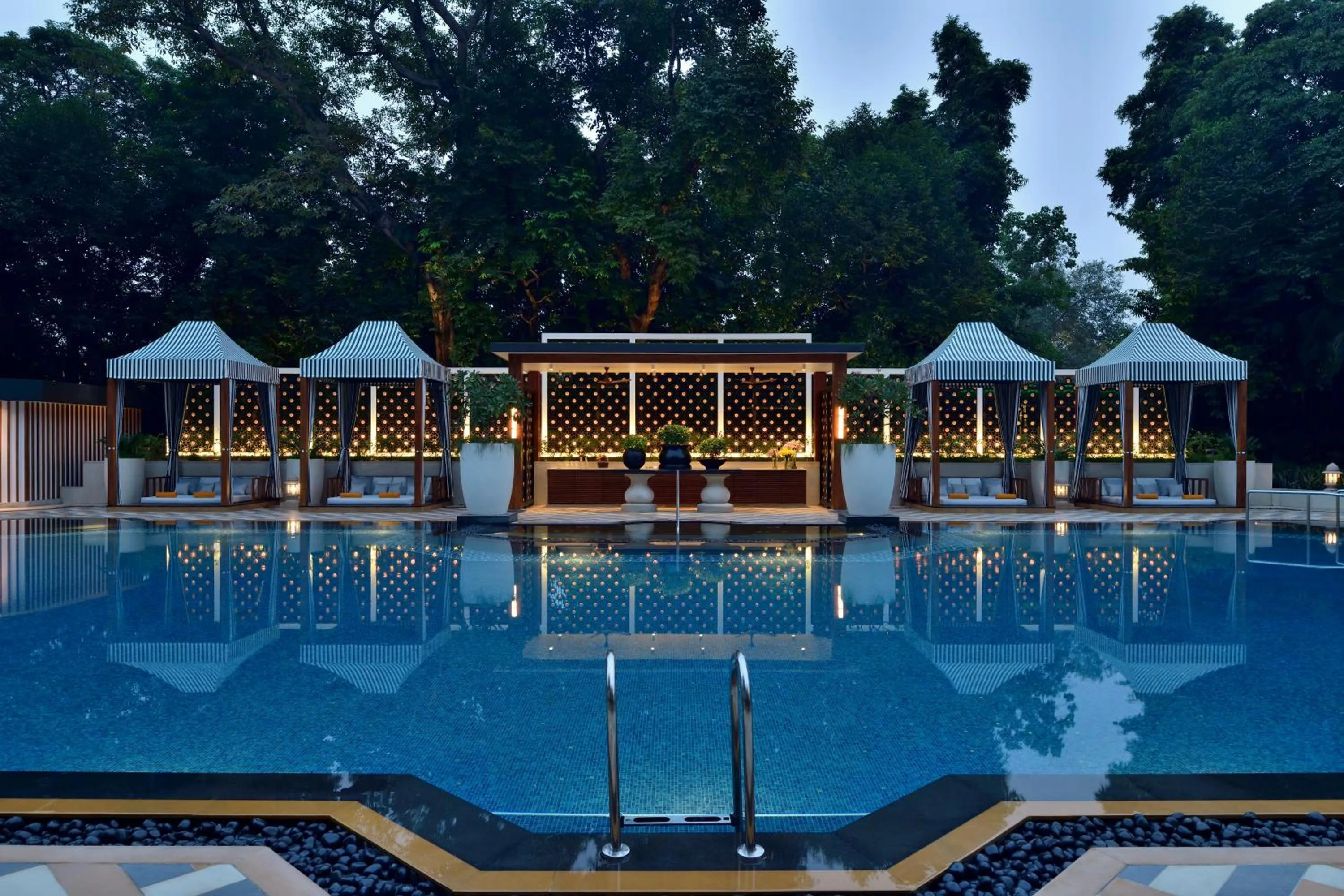Swimming pool in Taj Mahal, New Delhi