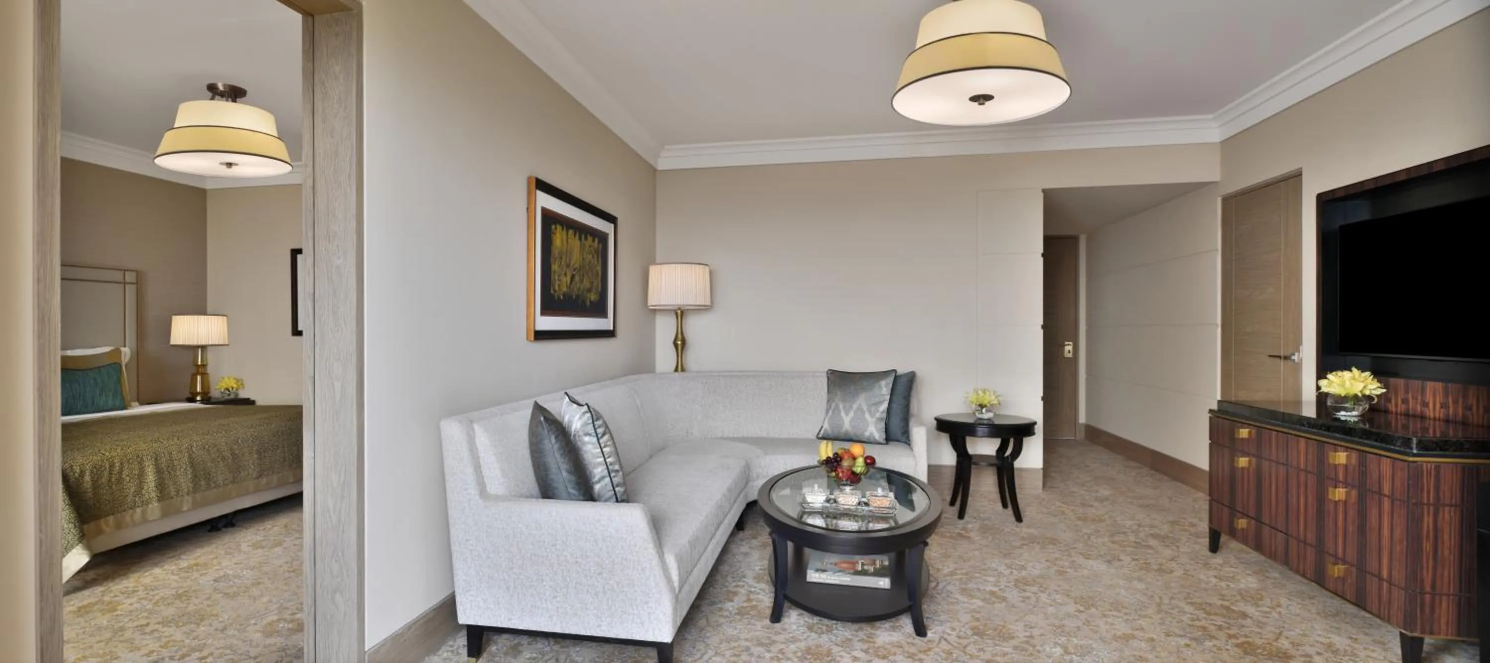 Living room in Taj Mahal, New Delhi