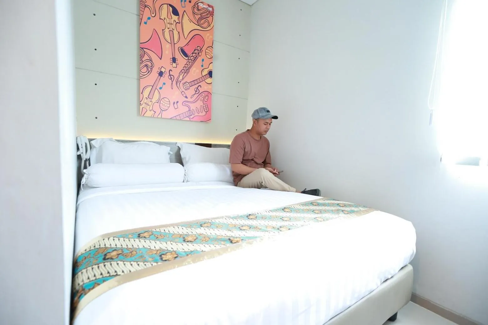 Bed in Front One Budget Boyolali