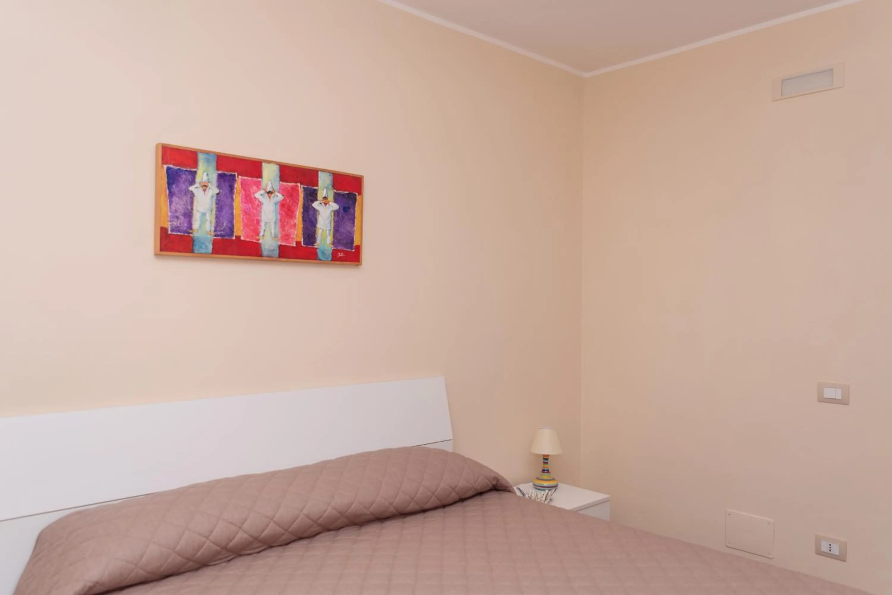 Bed in Balzano House