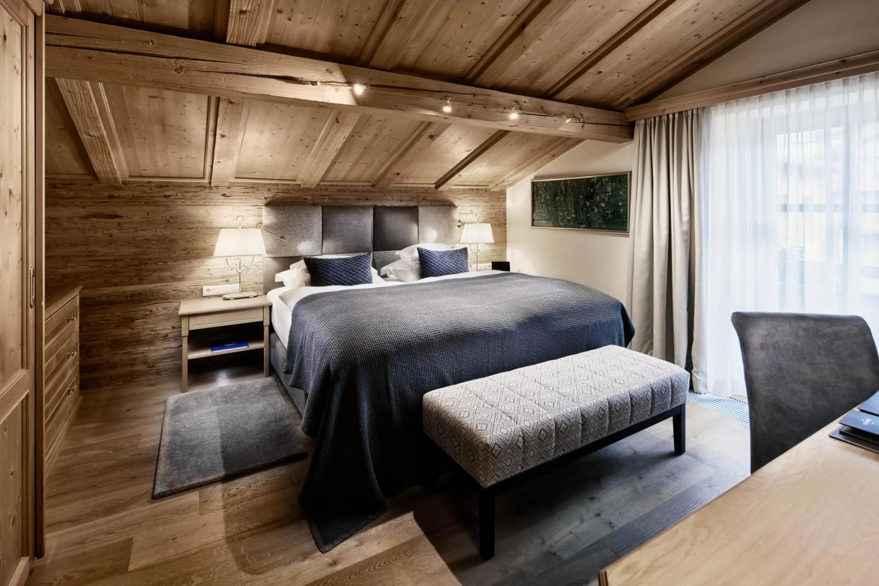 Bedroom, Bed in Burg Vital Resort