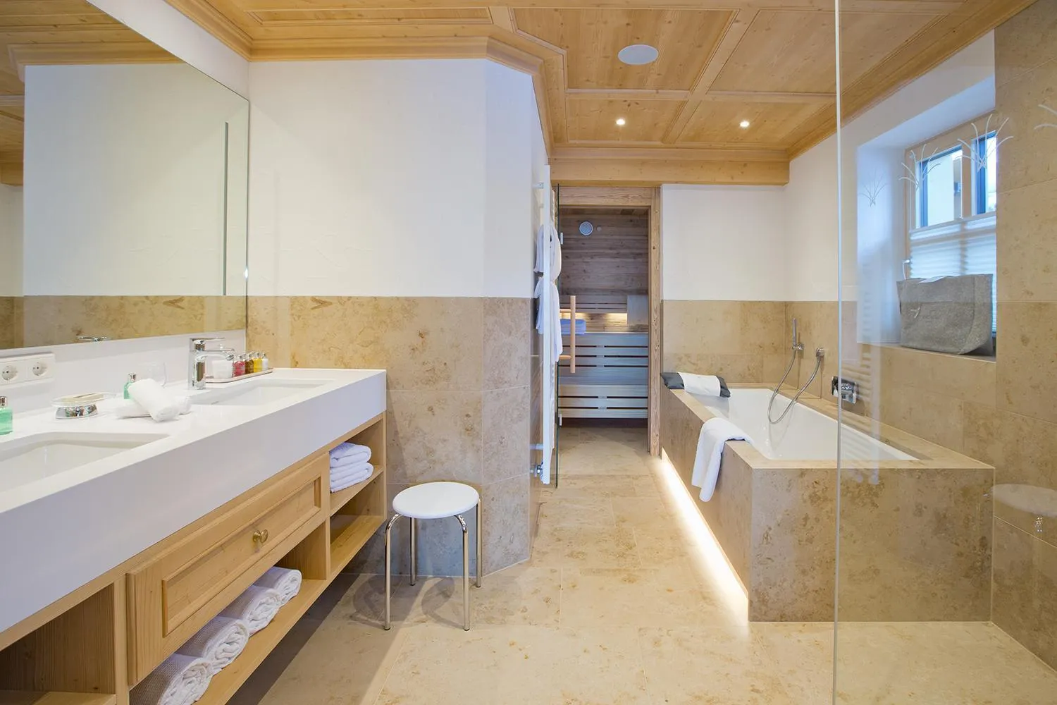 Sauna in Burg Vital Resort