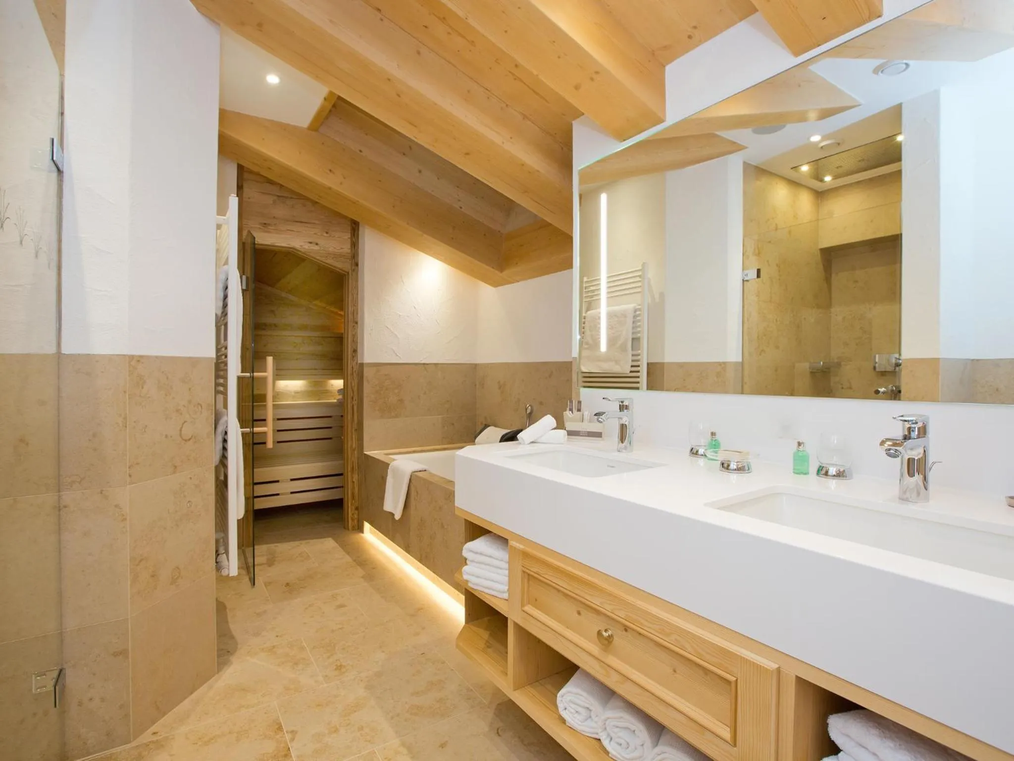 Sauna in Burg Vital Resort