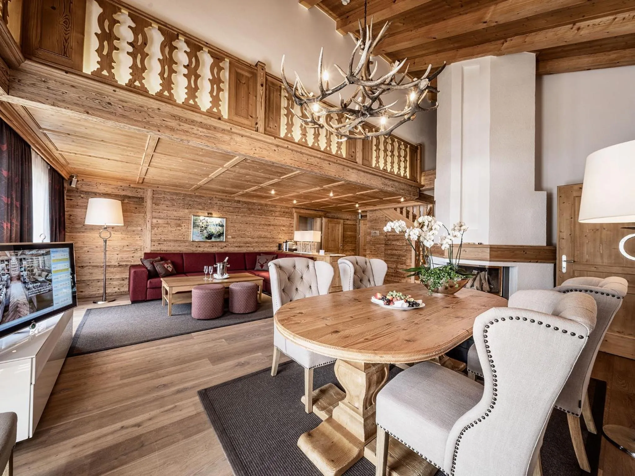 Living room in Burg Vital Resort