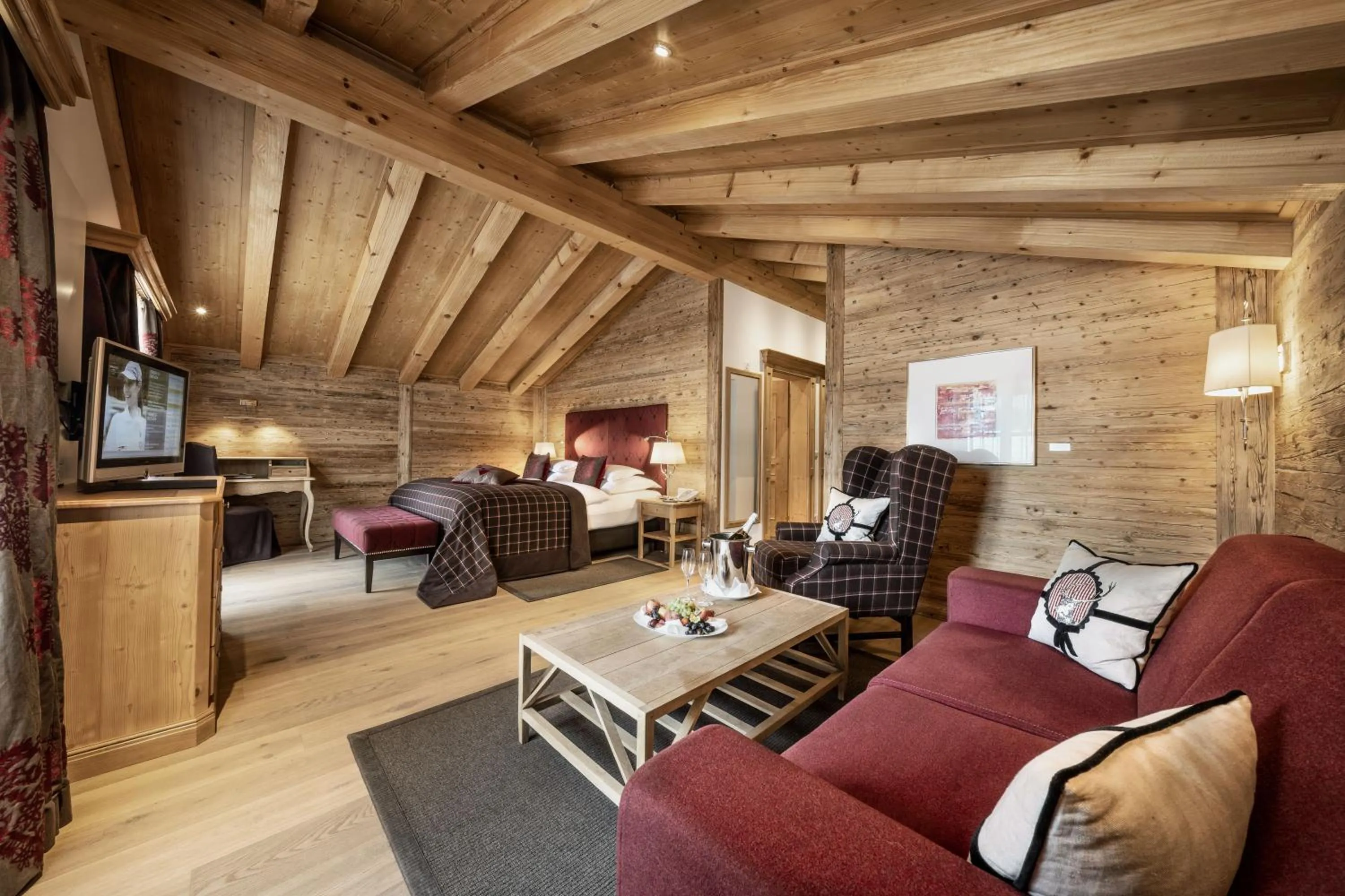 Living room in Burg Vital Resort