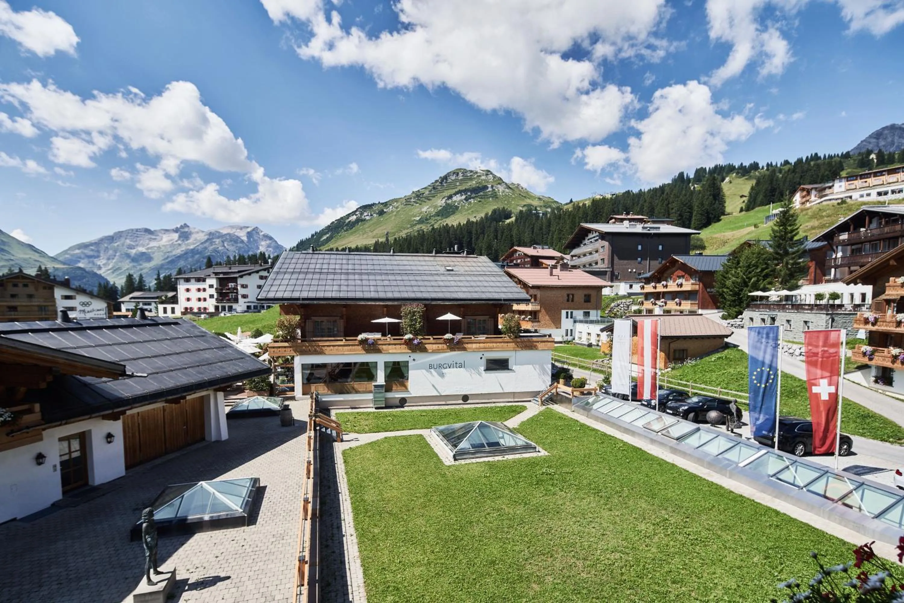 Natural landscape in Burg Vital Resort