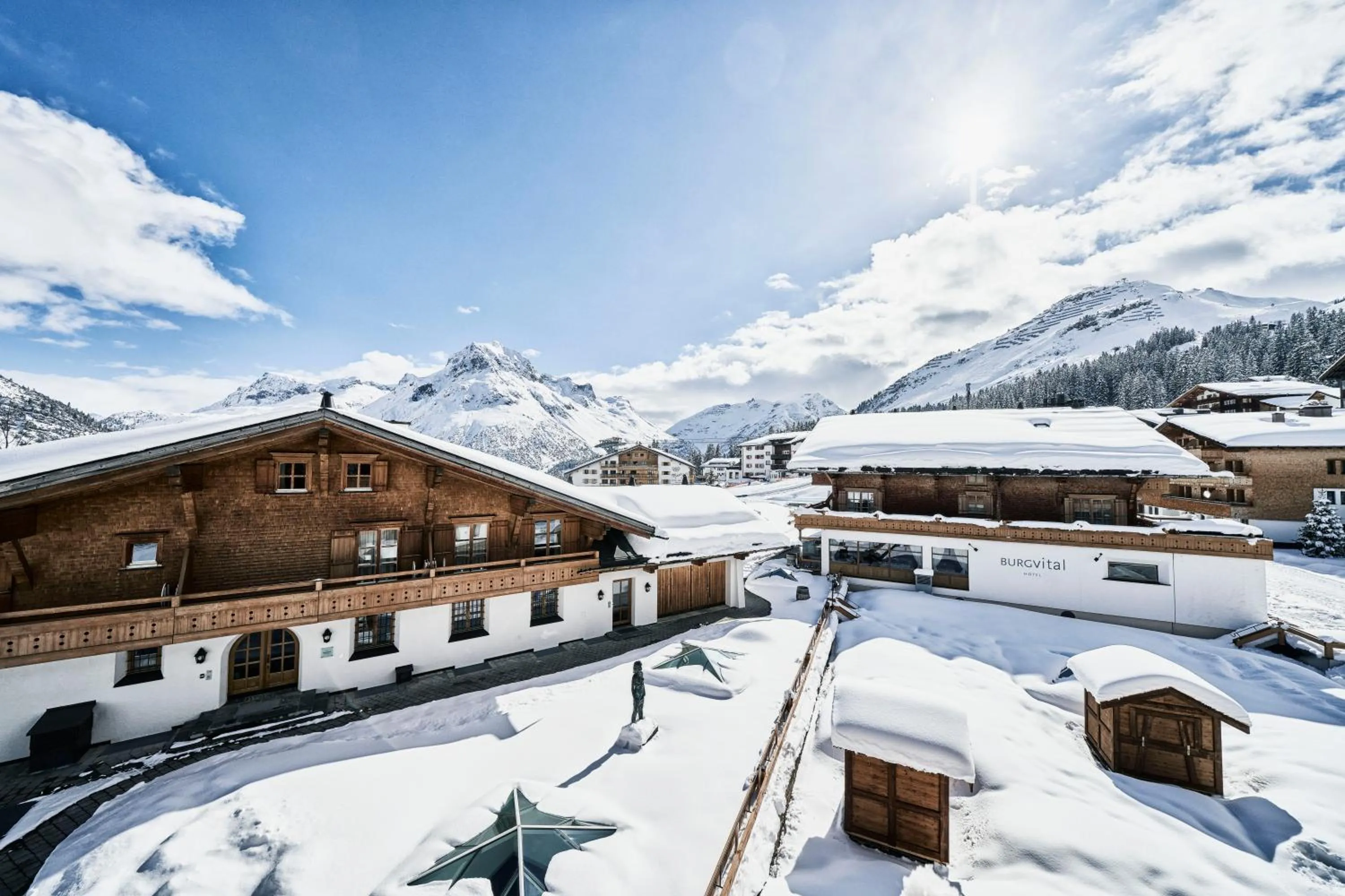 Natural landscape in Burg Vital Resort