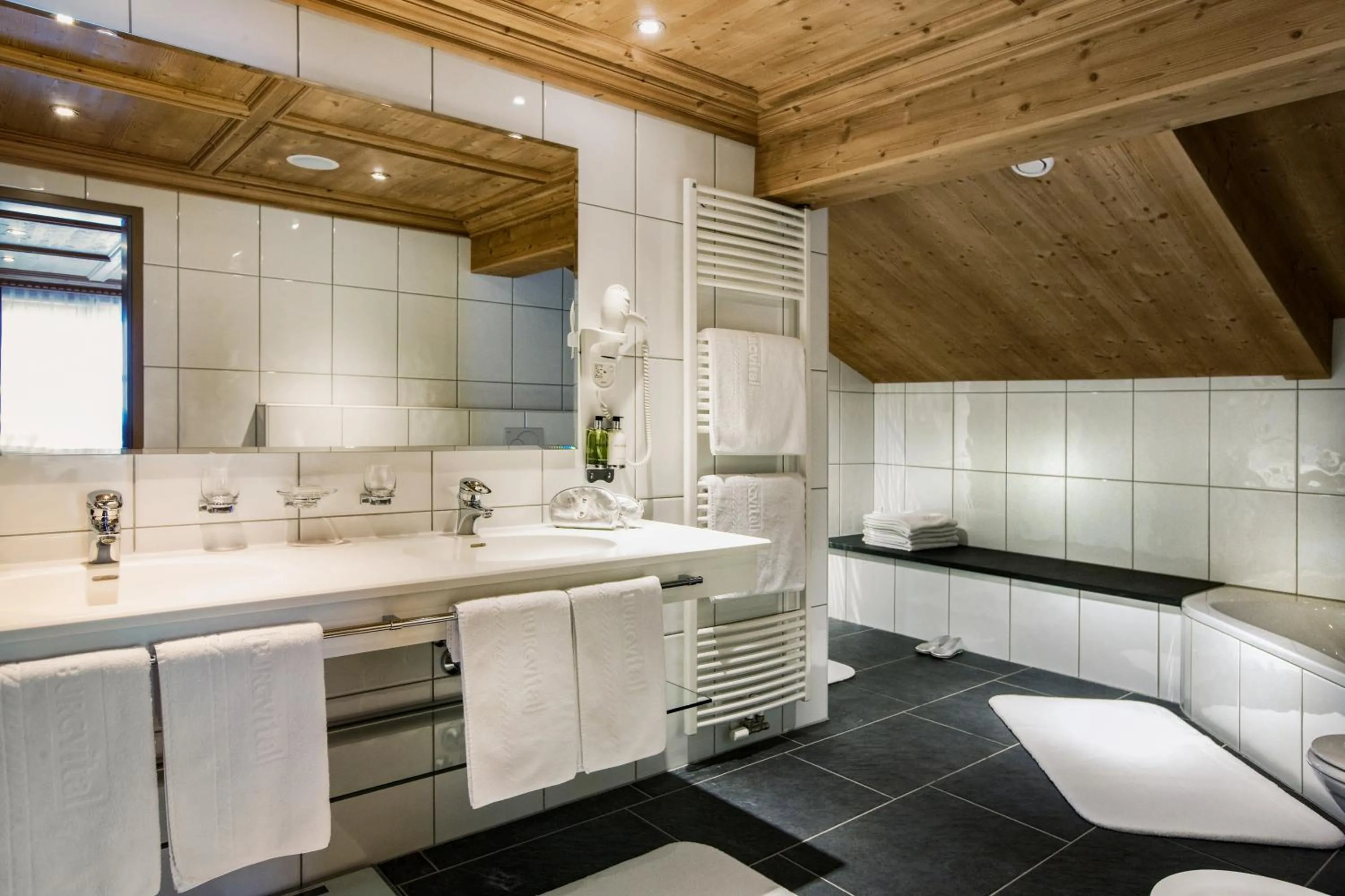 Bathroom in Burg Vital Resort