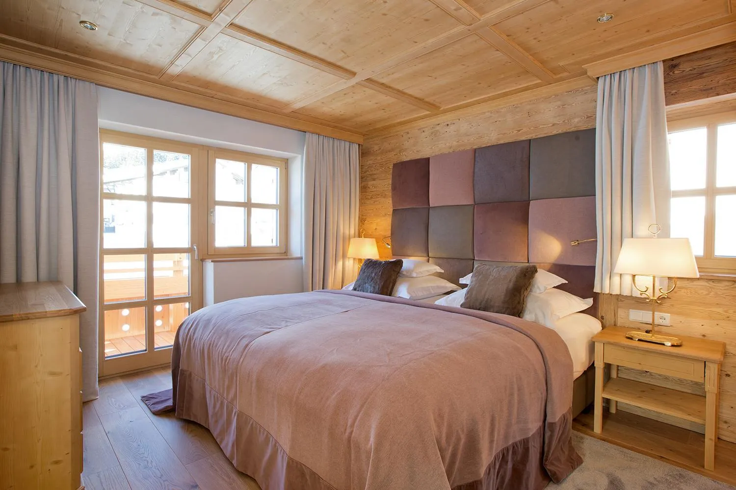 Bed in Burg Vital Resort