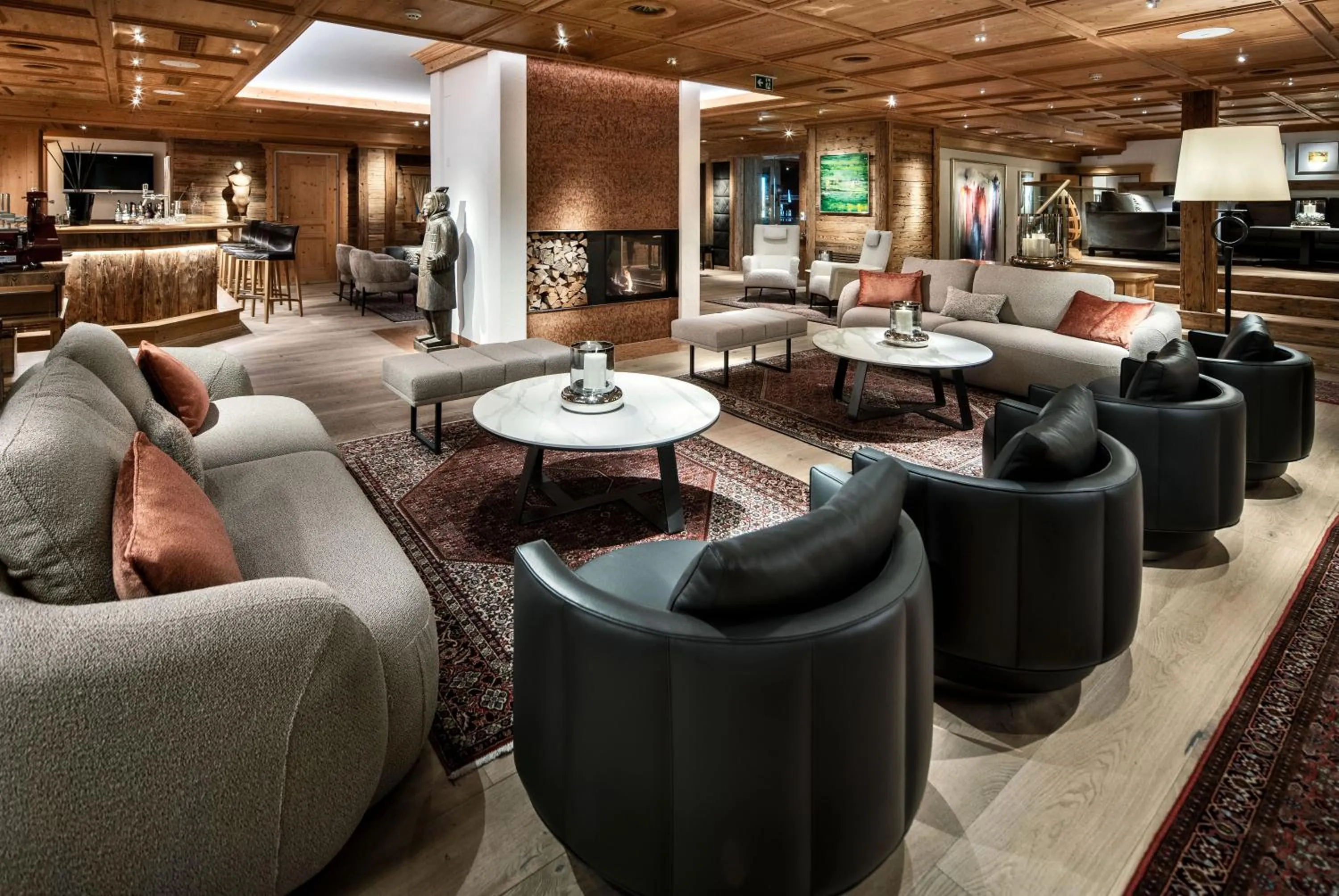 Lobby or reception in Burg Vital Resort