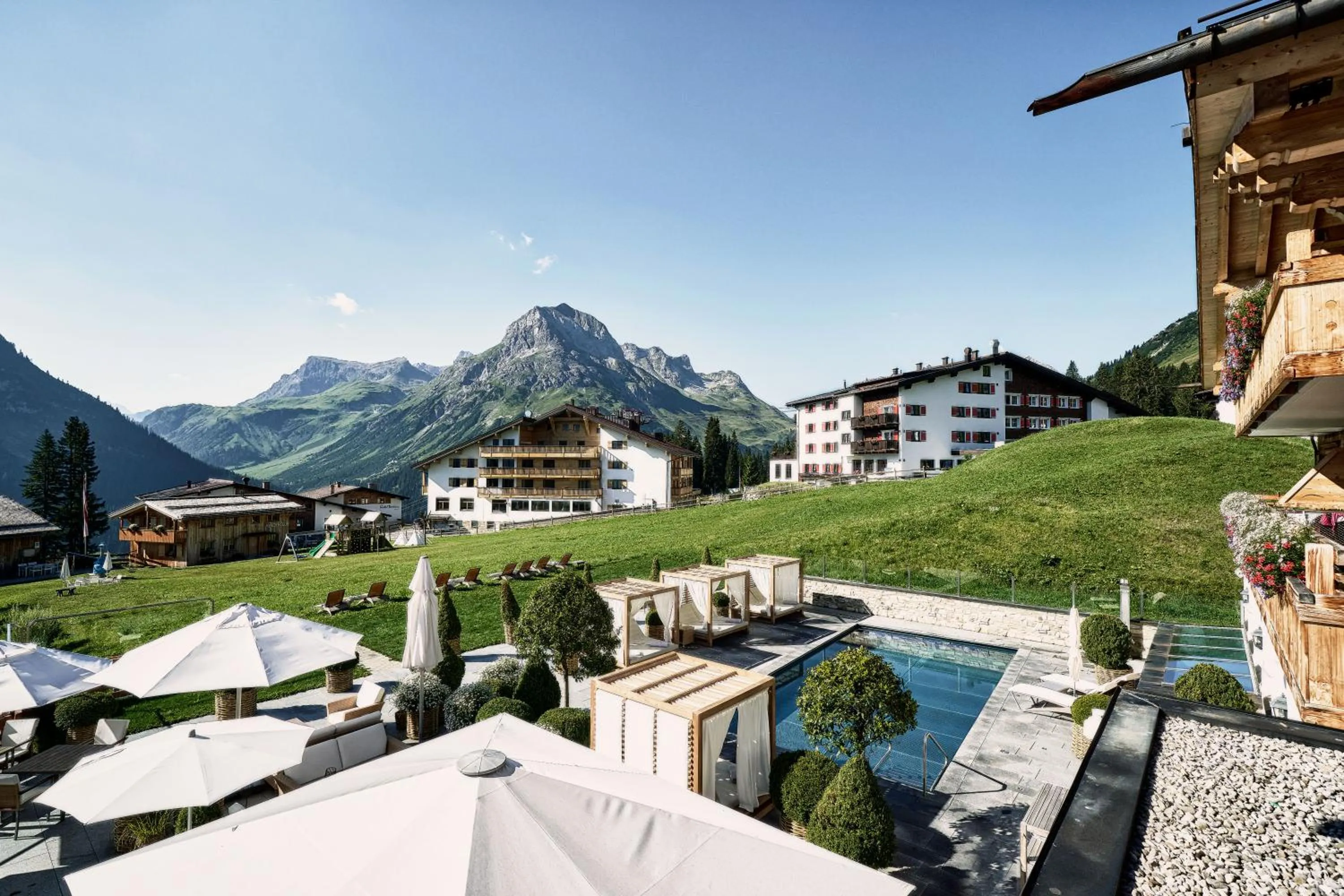 Natural landscape in Burg Vital Resort