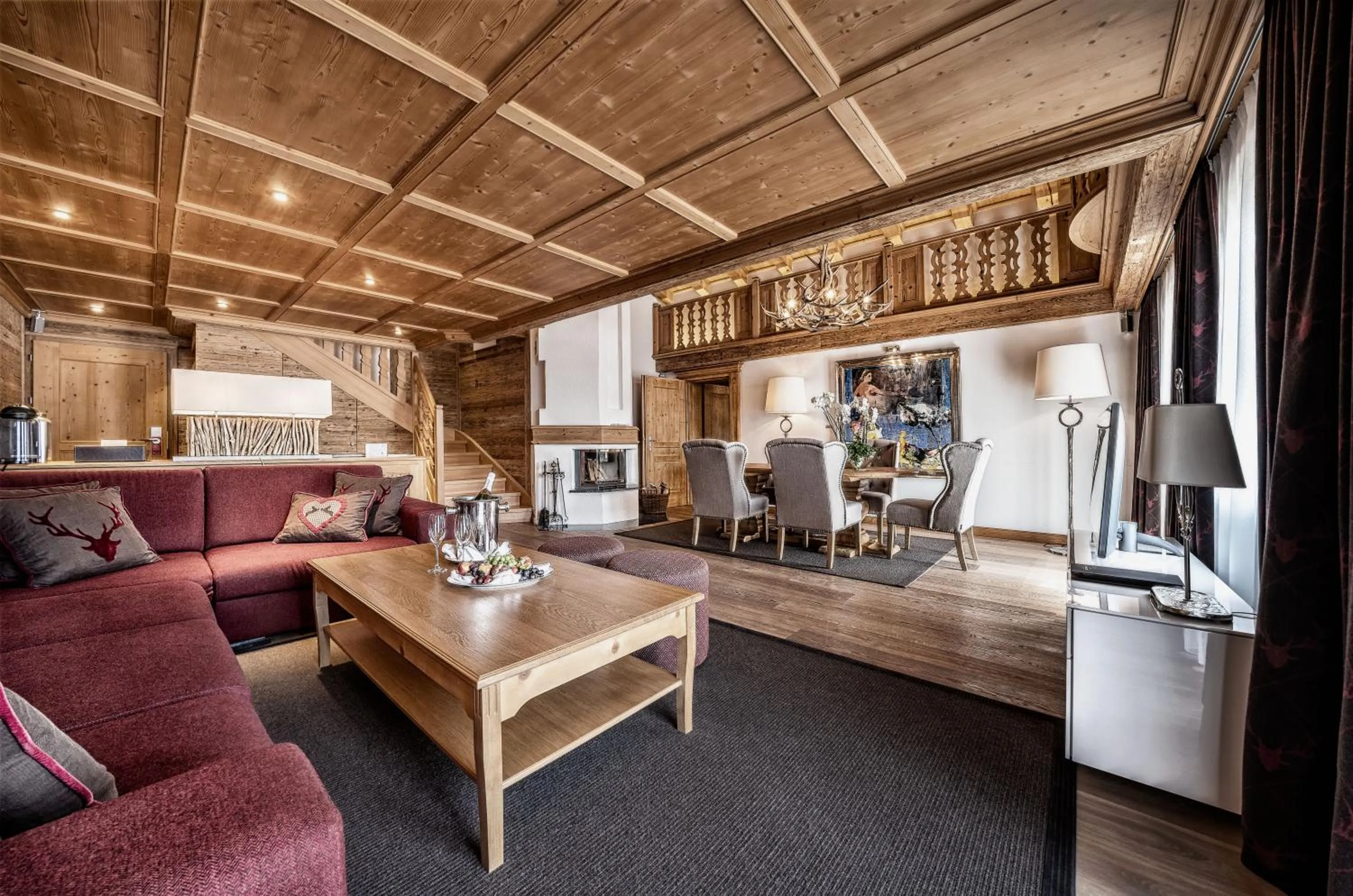 Living room in Burg Vital Resort