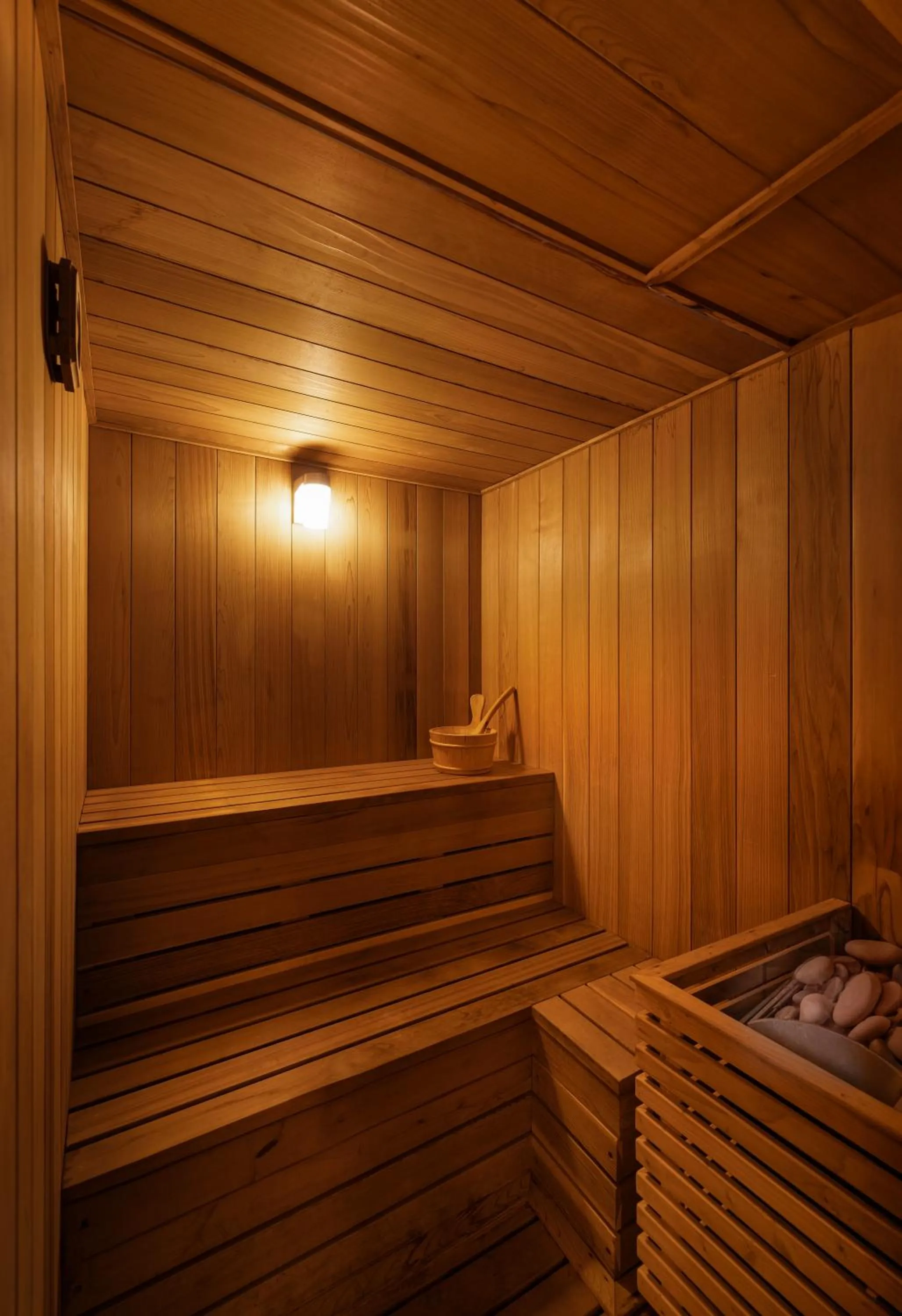 Sauna in Taj Palace, New Delhi