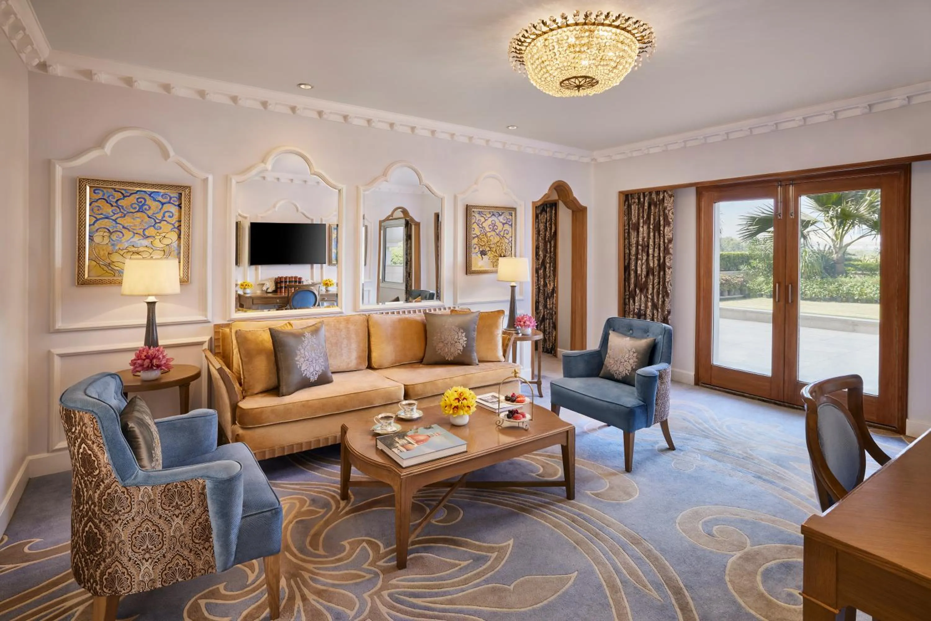 TV and multimedia in Taj Palace, New Delhi