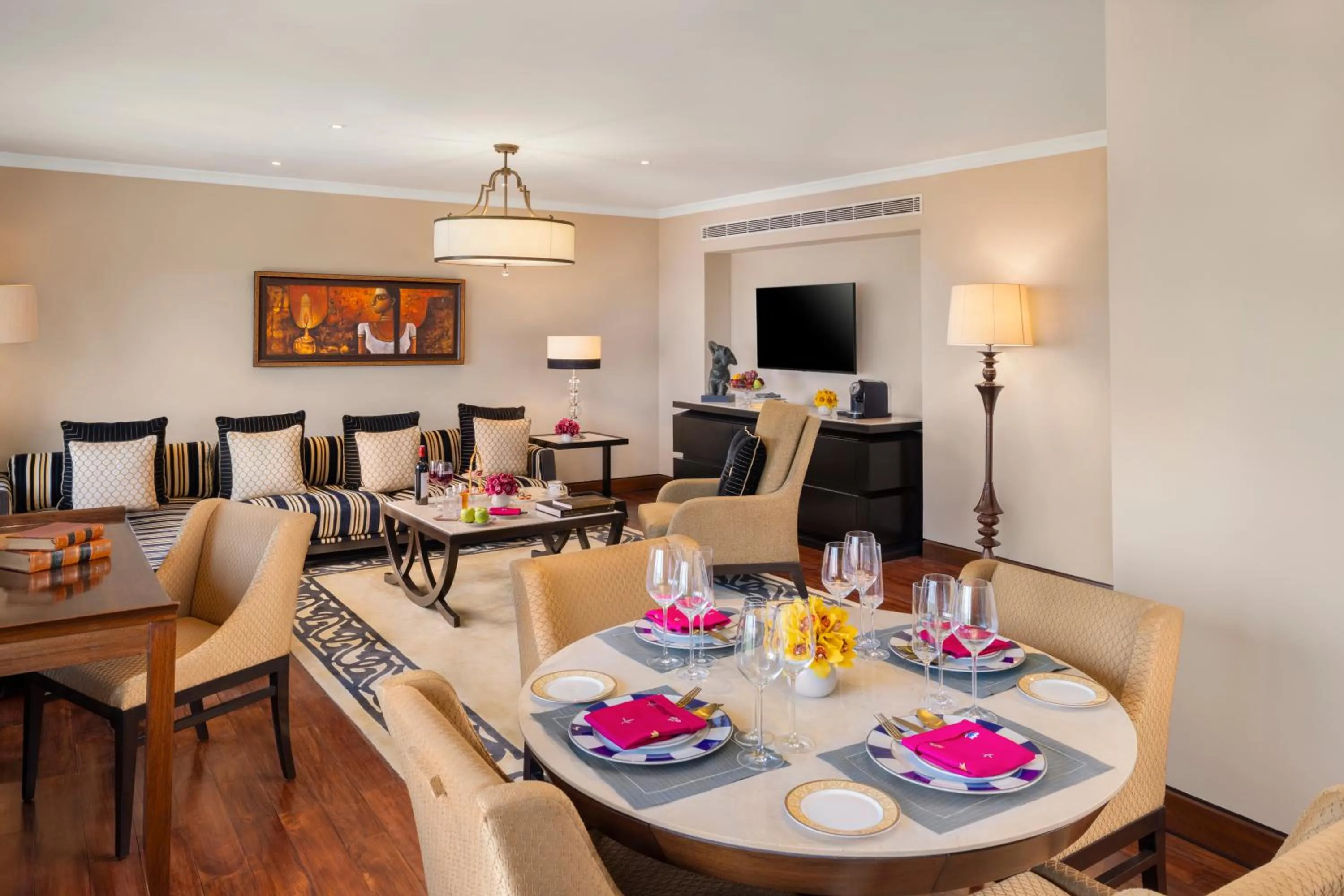 TV and multimedia in Taj Palace, New Delhi