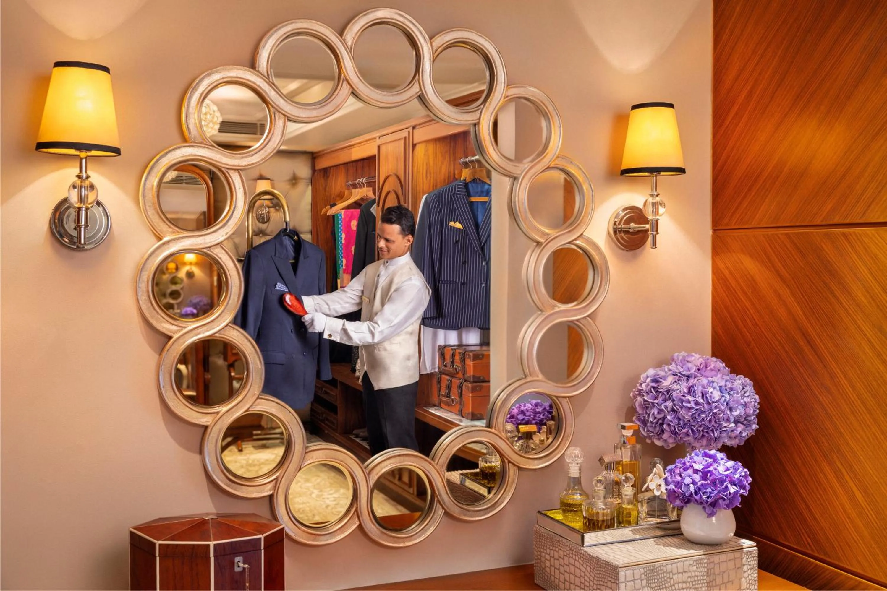 Staff in Taj Palace, New Delhi