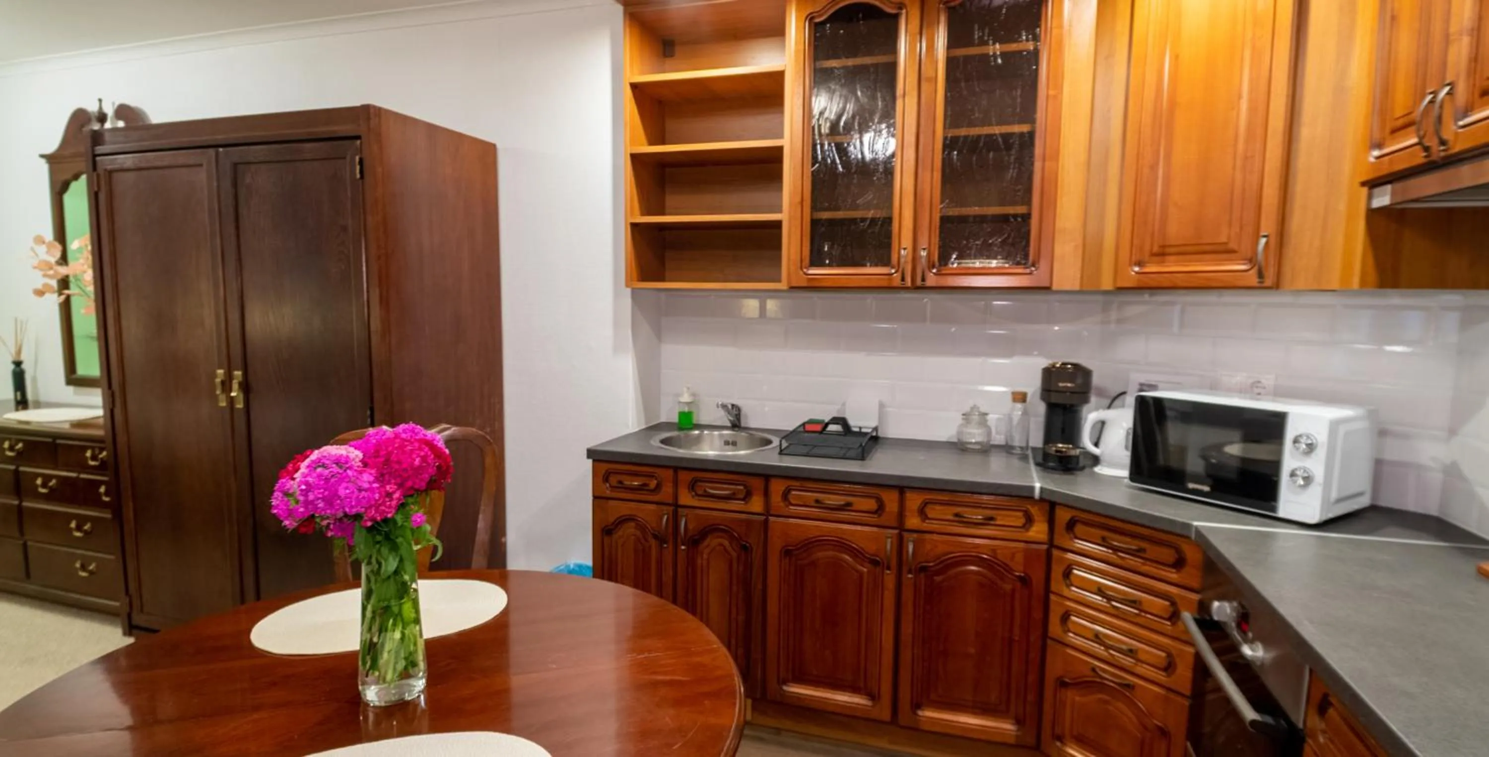 kitchen in OPERA16 Guestrooms