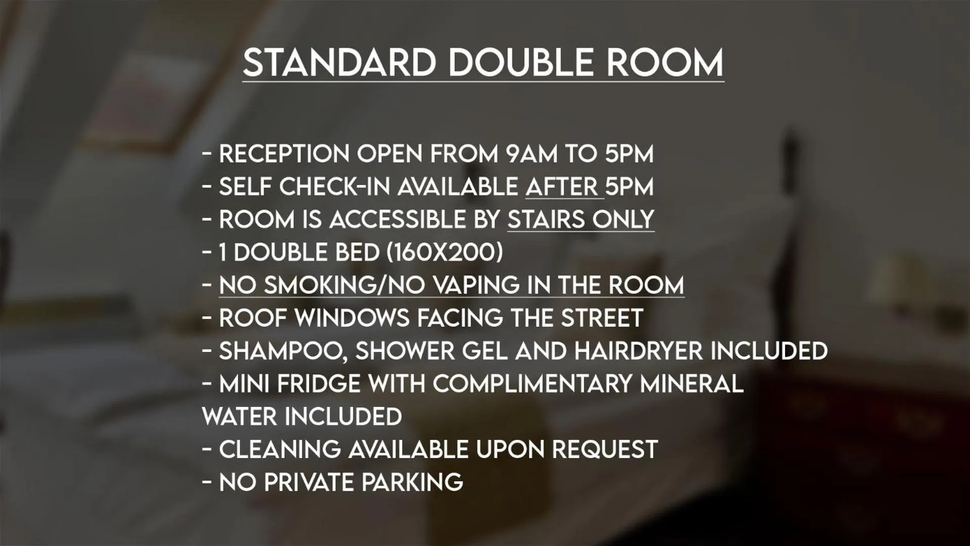 Text overlay in OPERA16 Guestrooms