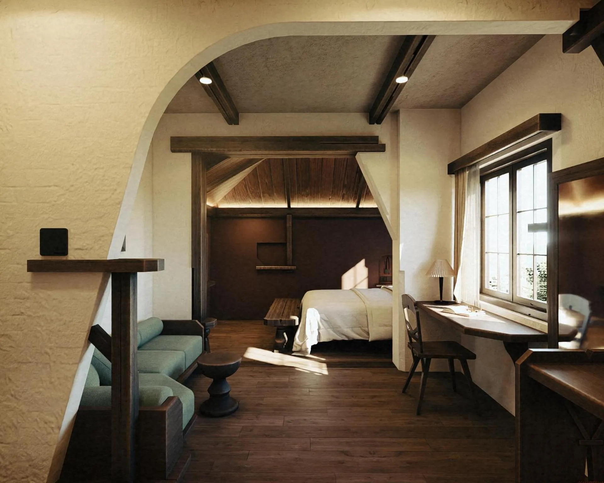 Photo of the whole room, Bed in Banla Boutique Hotel