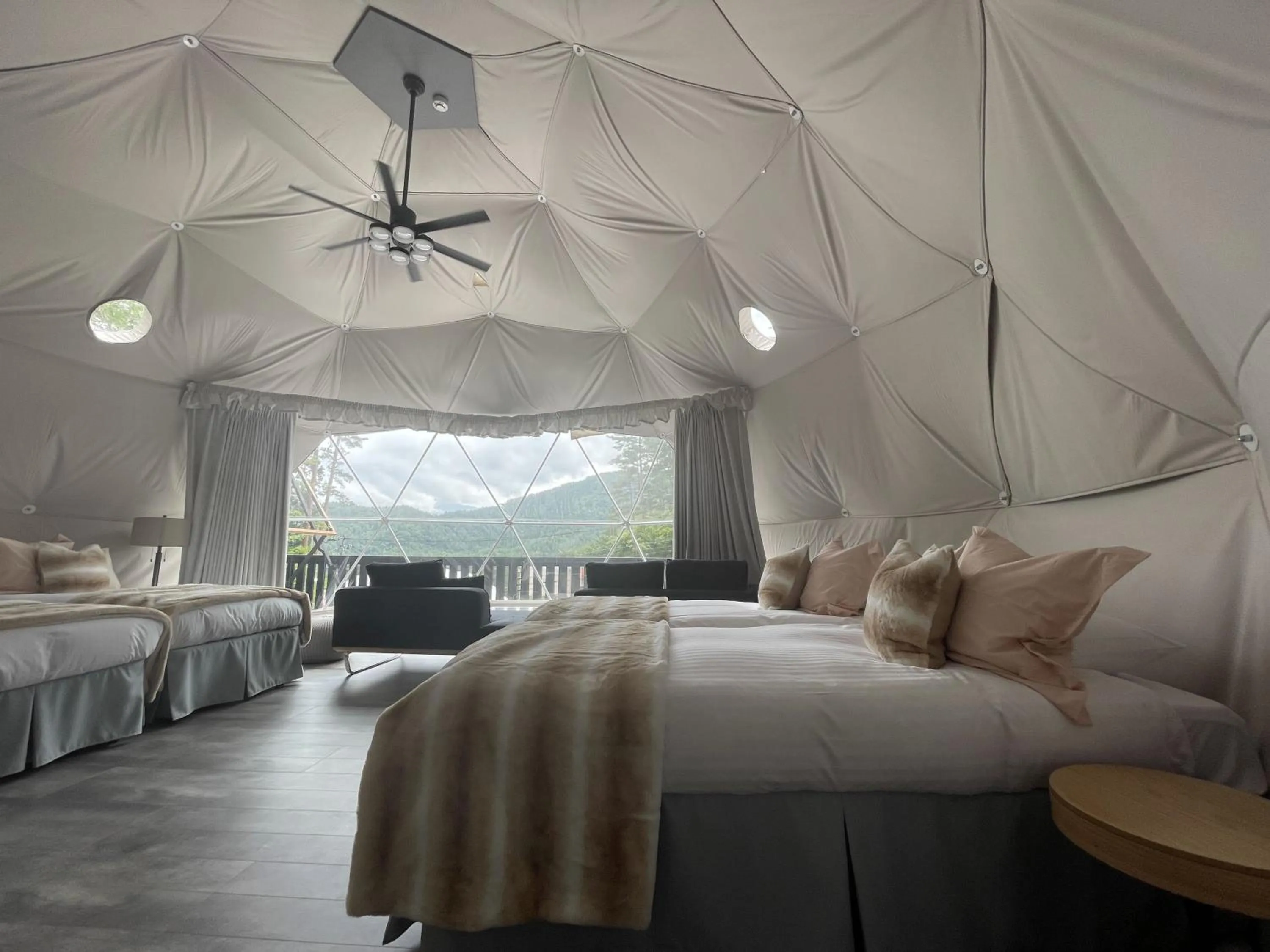 Bed in TOCORO. Mt.Fuji CAMP&GLAMPING