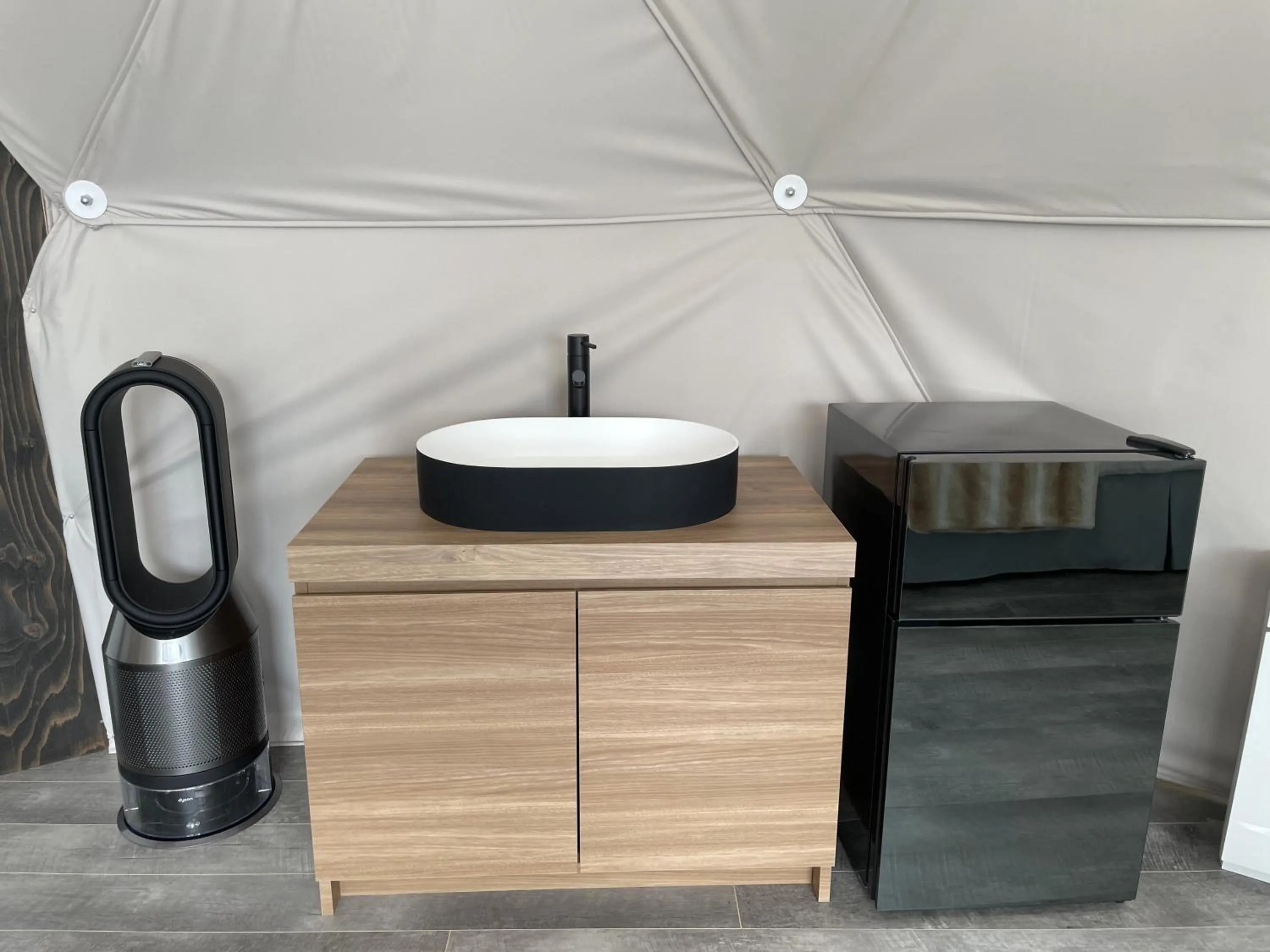 Photo of the whole room in TOCORO. Mt.Fuji CAMP&GLAMPING