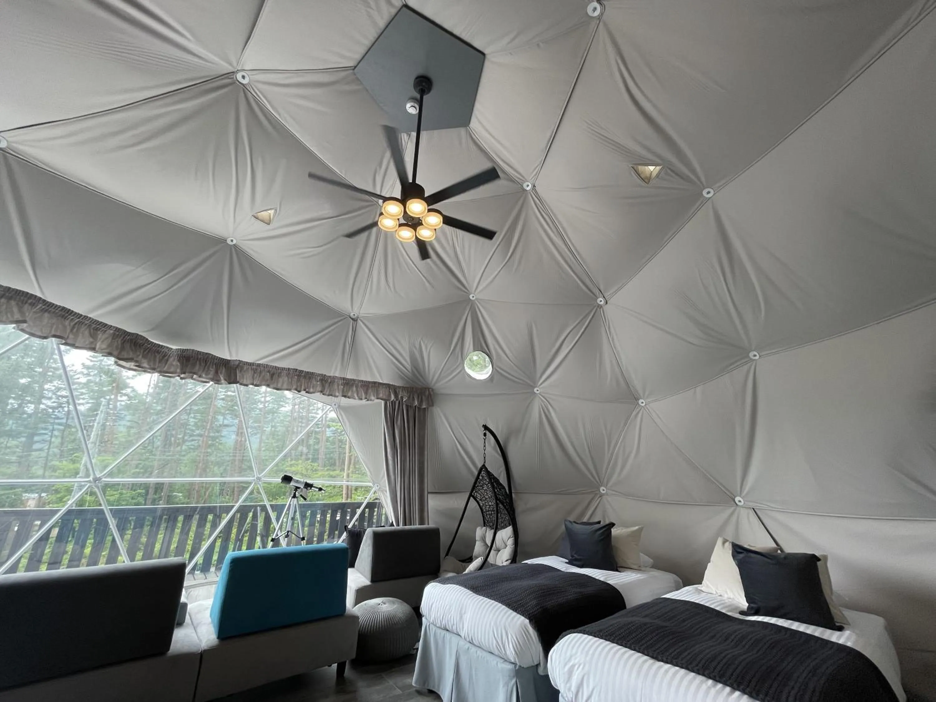 Bed in TOCORO. Mt.Fuji CAMP&GLAMPING