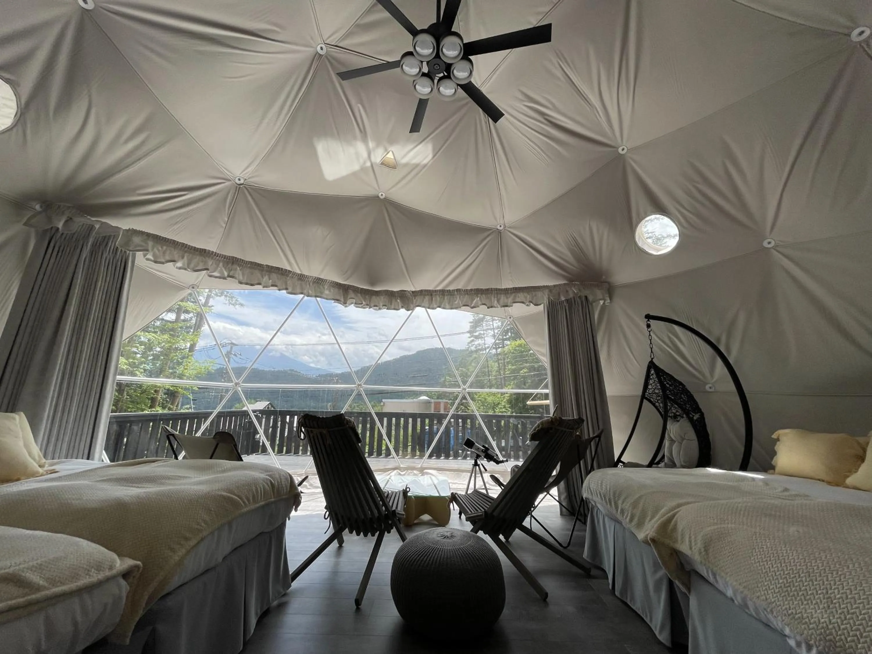 Bed in TOCORO. Mt.Fuji CAMP&GLAMPING