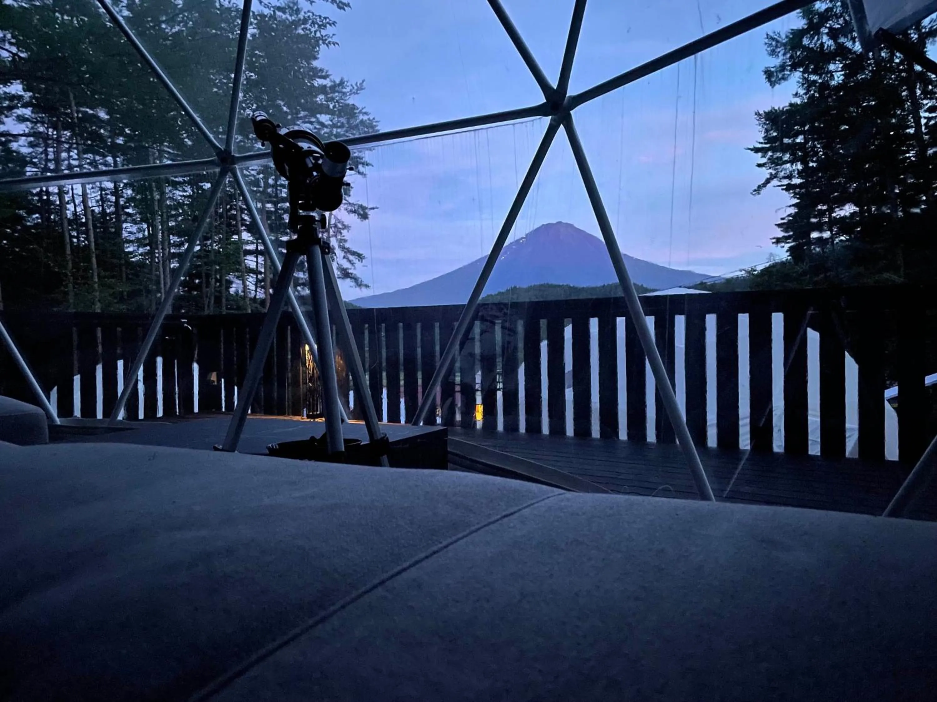 Natural landscape in TOCORO. Mt.Fuji CAMP&GLAMPING