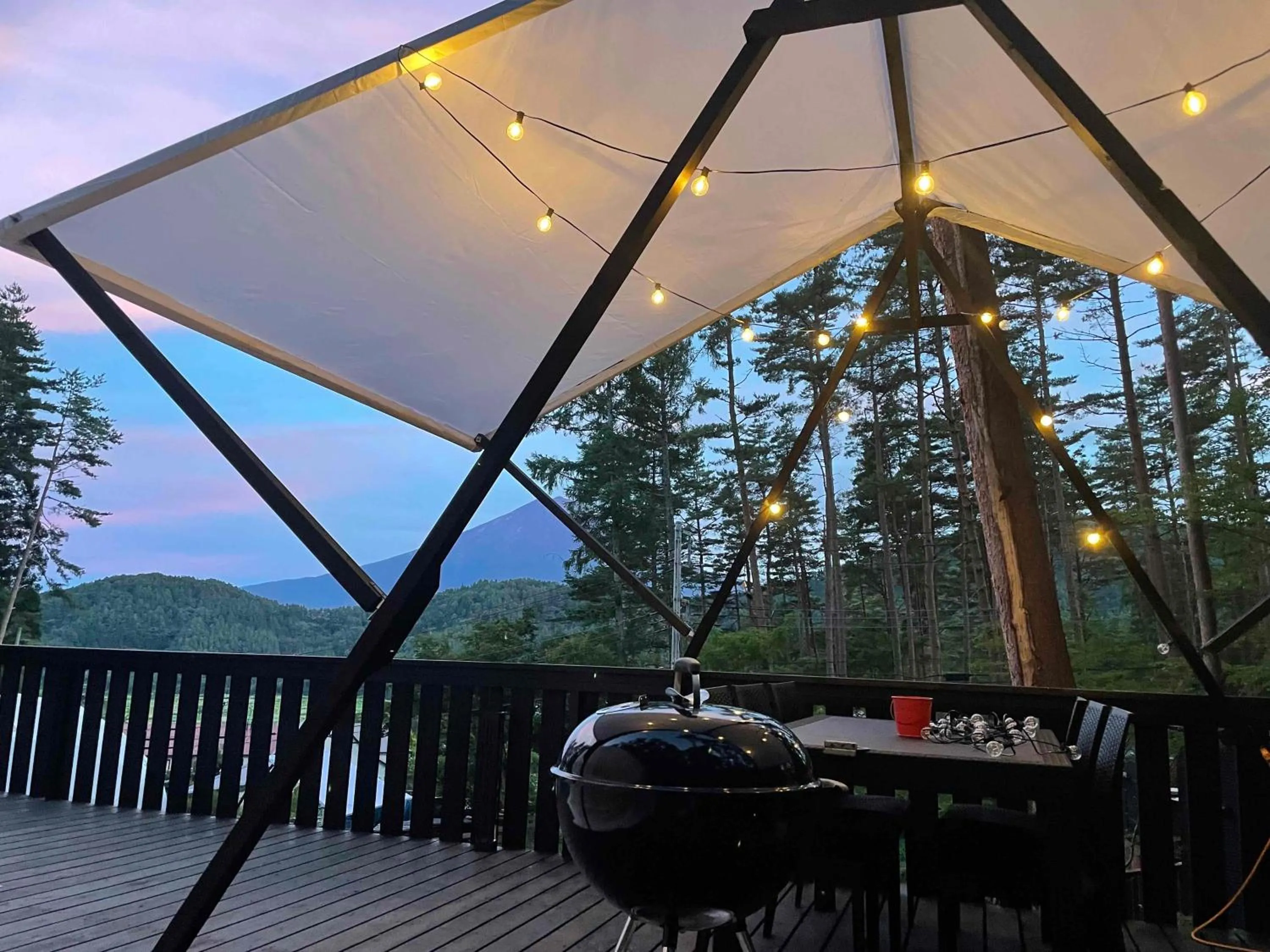 Natural landscape in TOCORO. Mt.Fuji CAMP&GLAMPING