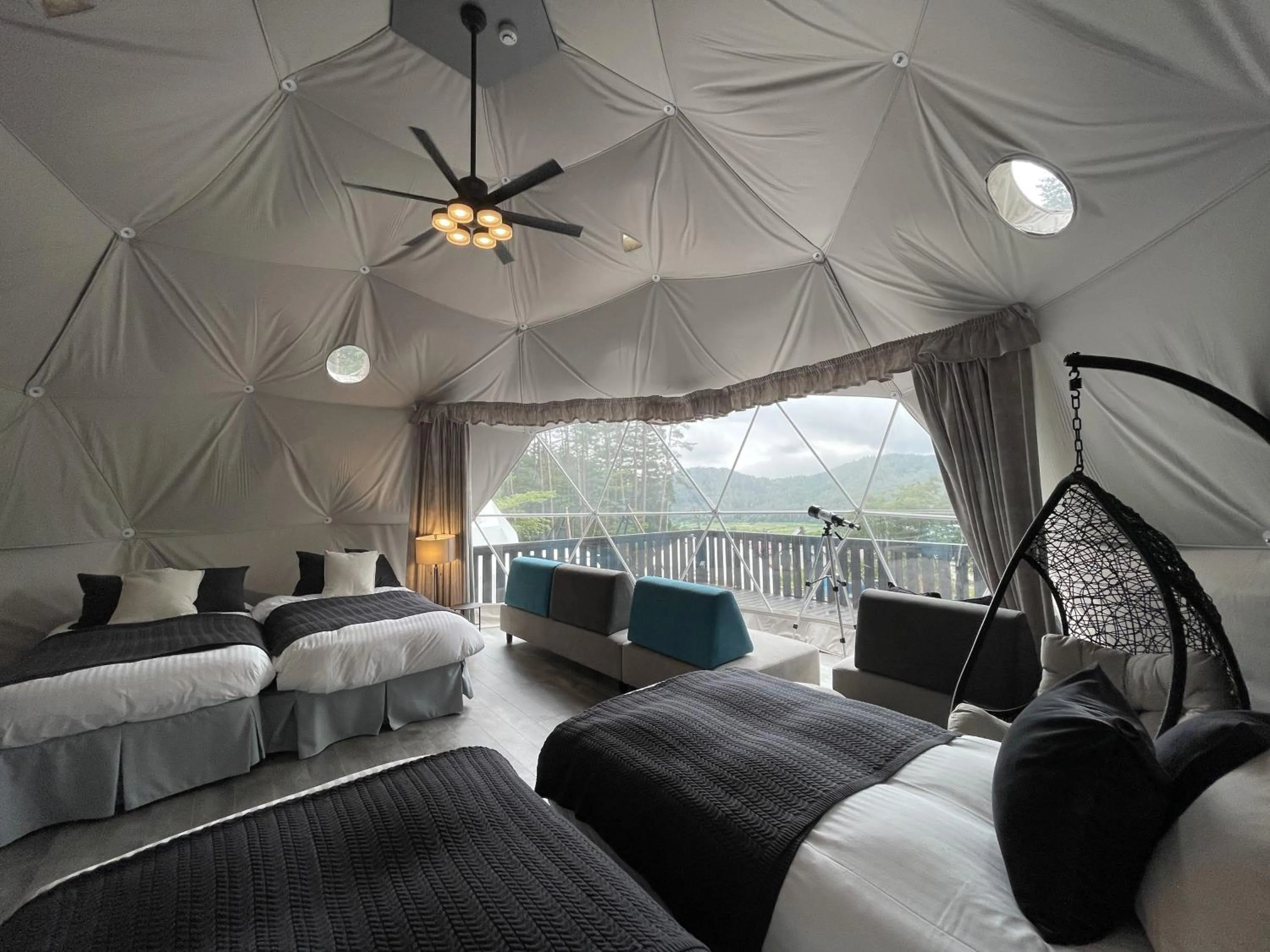 Bed in TOCORO. Mt.Fuji CAMP&GLAMPING